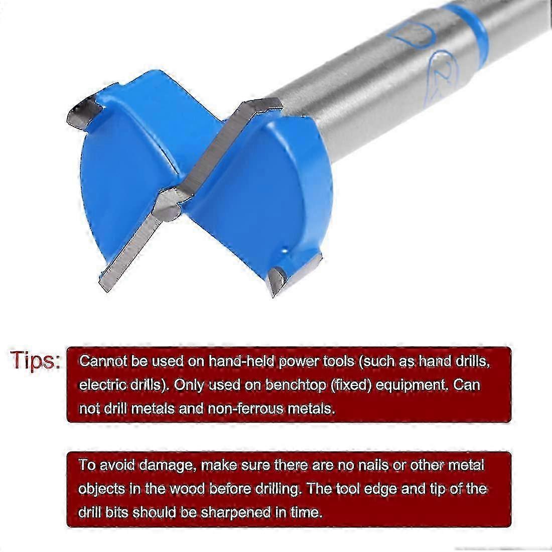 23mm Tungsten Carbide Forstner Drill Bit for Woodworking Hinge Boring