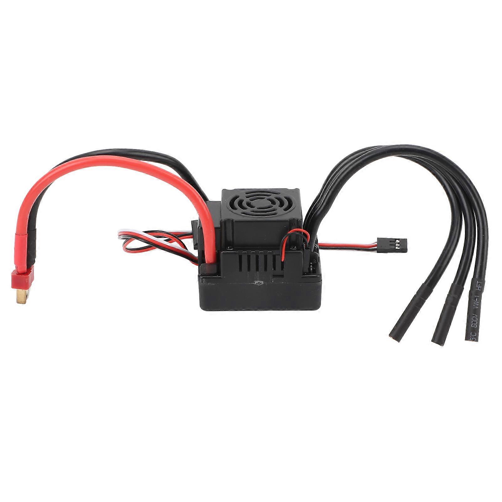 ESC Electric Speed Controller, Waterproof Brushless Motor Electric Speed Controller for RC Cars 80A