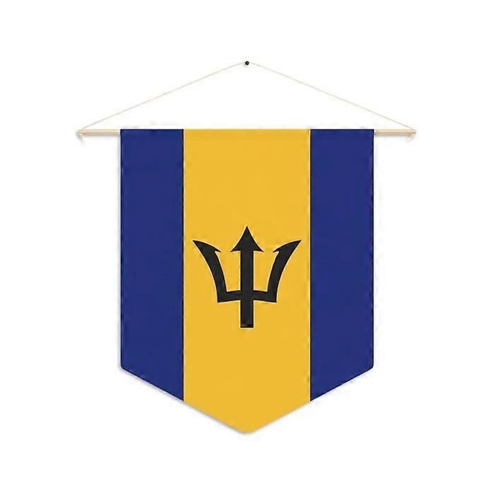 Flag - Barbados - 30 x 45 cm - Polyester - Double-sided print - Accessories included