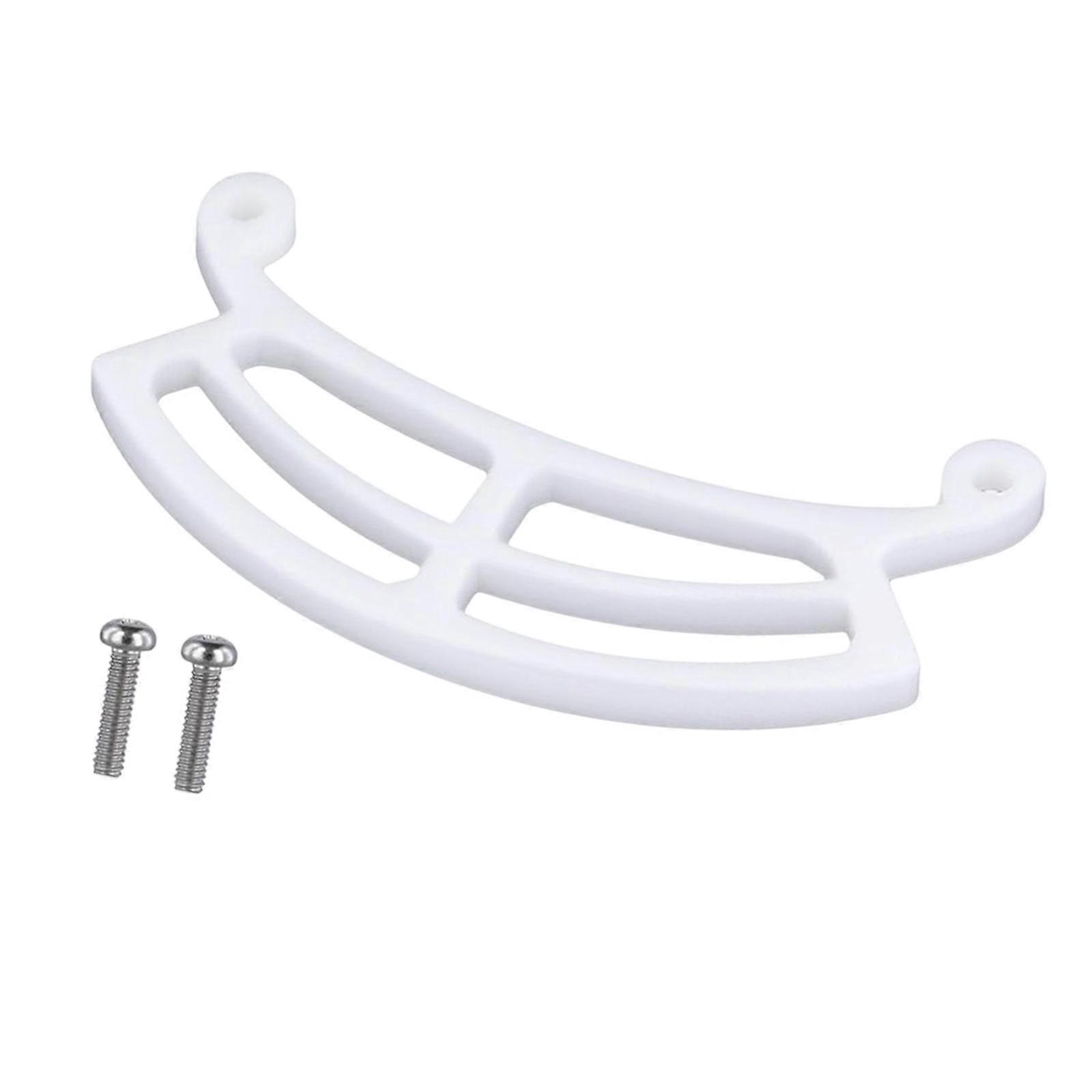 Smart Bird Feeder Perchoir Allongé Blanc Léger 13.5x6.5cm Landing Spot