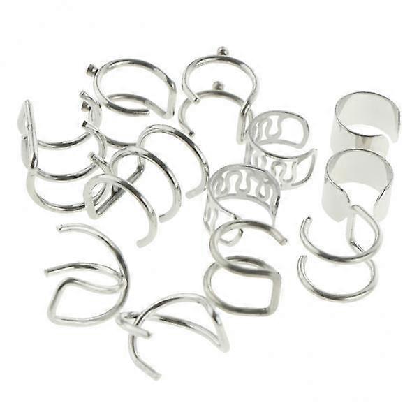 2-6pack ear pierced Silver