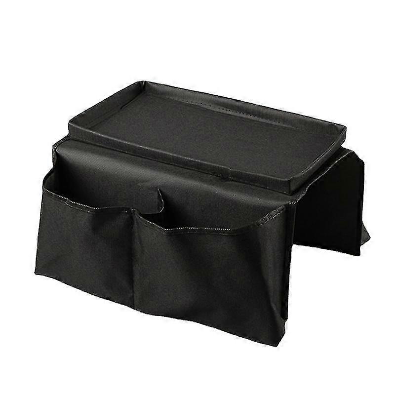 Large Multi-pocket Sofa Storage Bag - Versatile Folding Bedside Hanging Organizer for Desktop and Various Uses