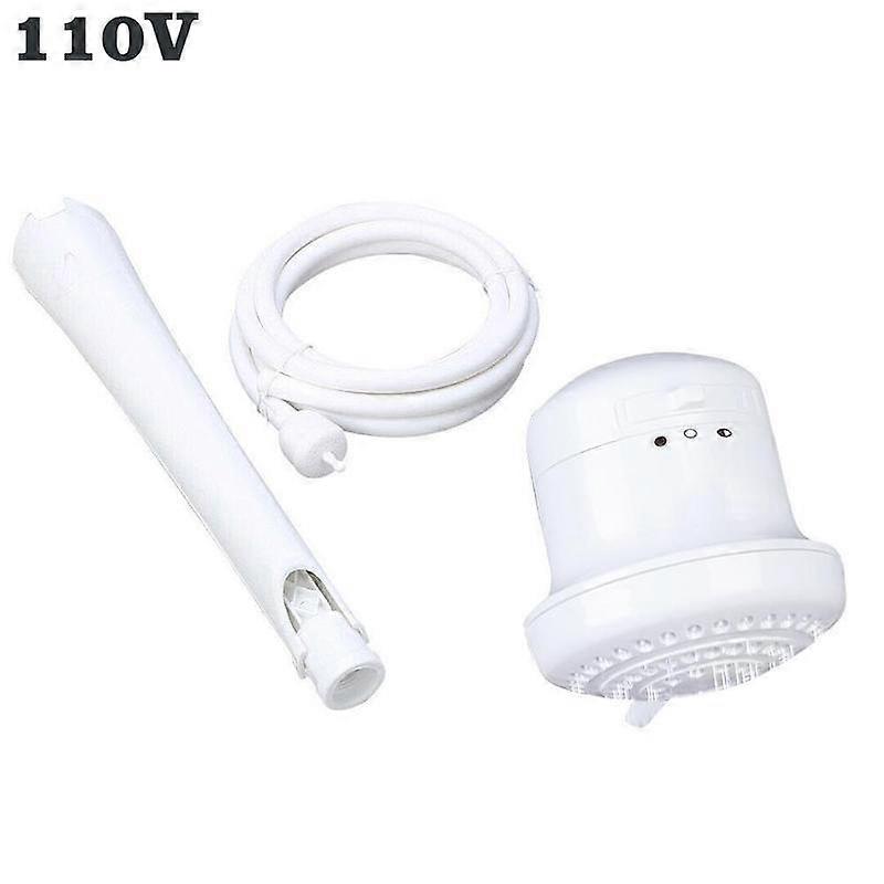 110v(A)$ZH-A01-1 5400W 110v electric instant water heater with bracket shower head winter water supply