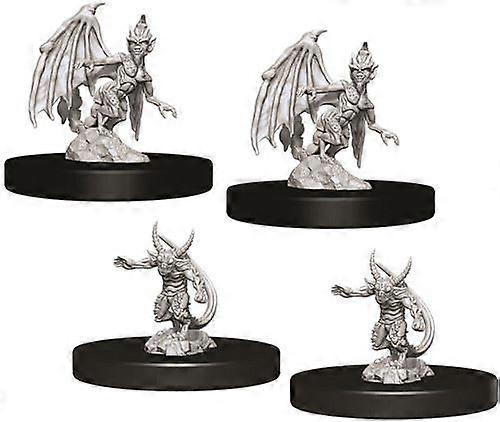 D&D Nolzur's Marvelous Unpainted Miniatures Imps & Quasits (Pack of 6)