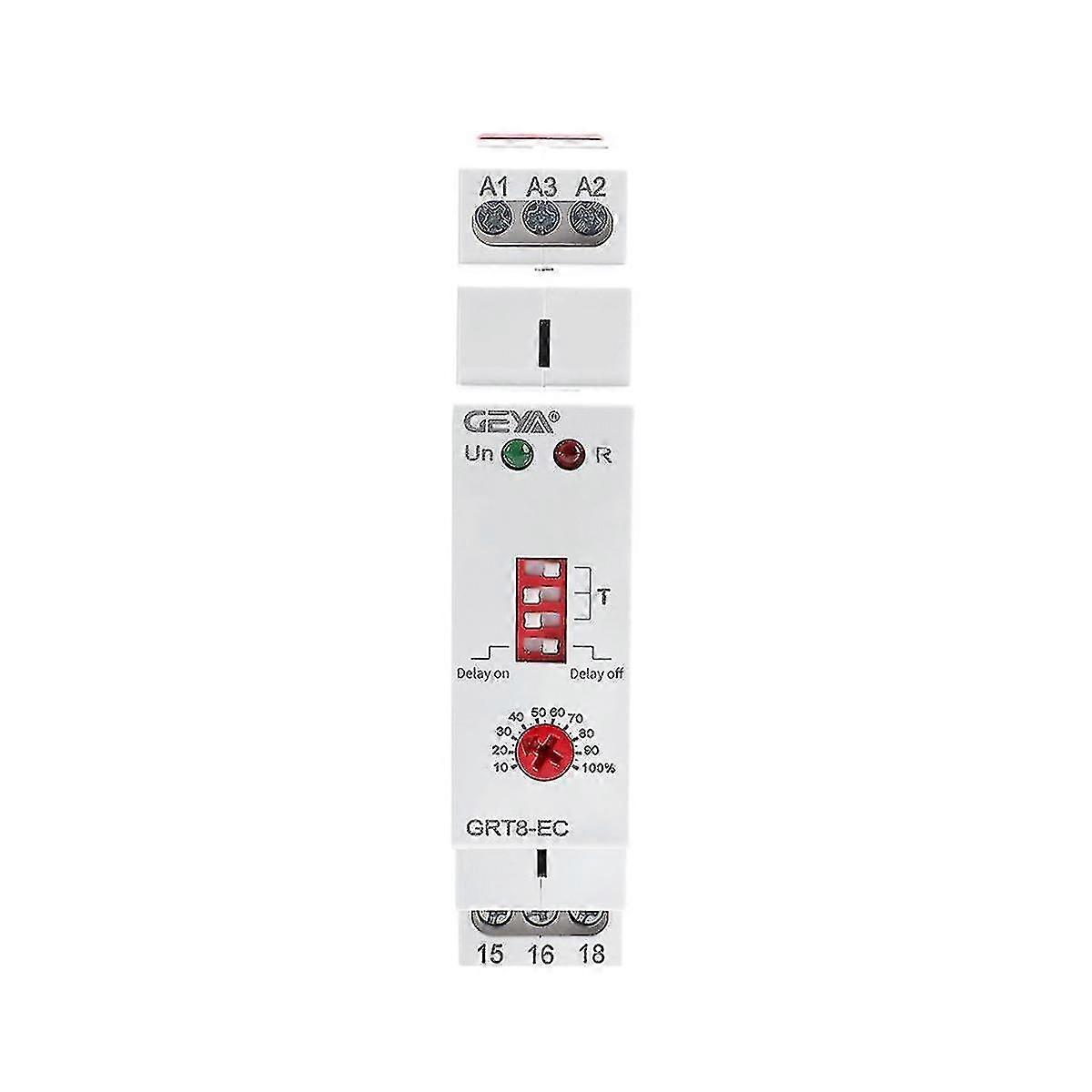 Dual Function Timer Relay EC-10A On/Off Delay AC230V Time Relay DWDZ