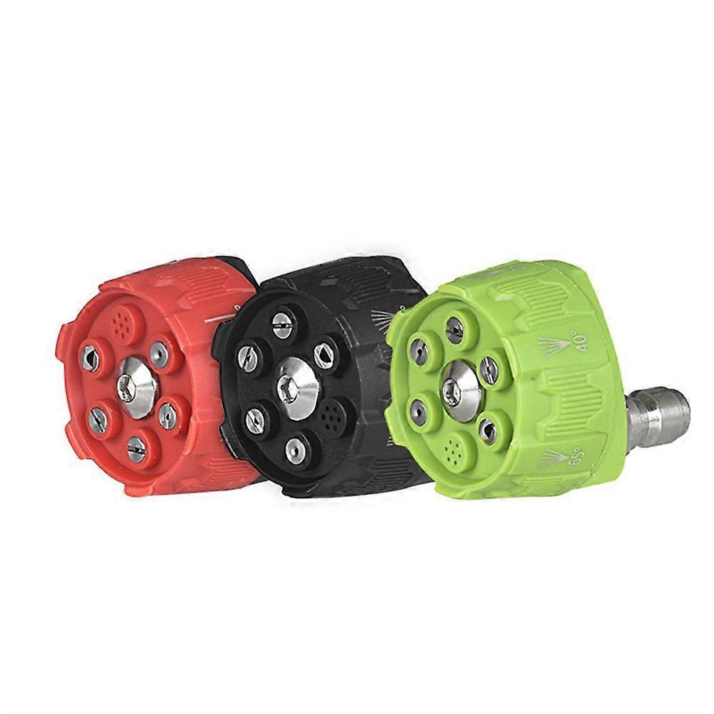 6-In-1 Power Wash Nozzle With Quick Coupling Connector
