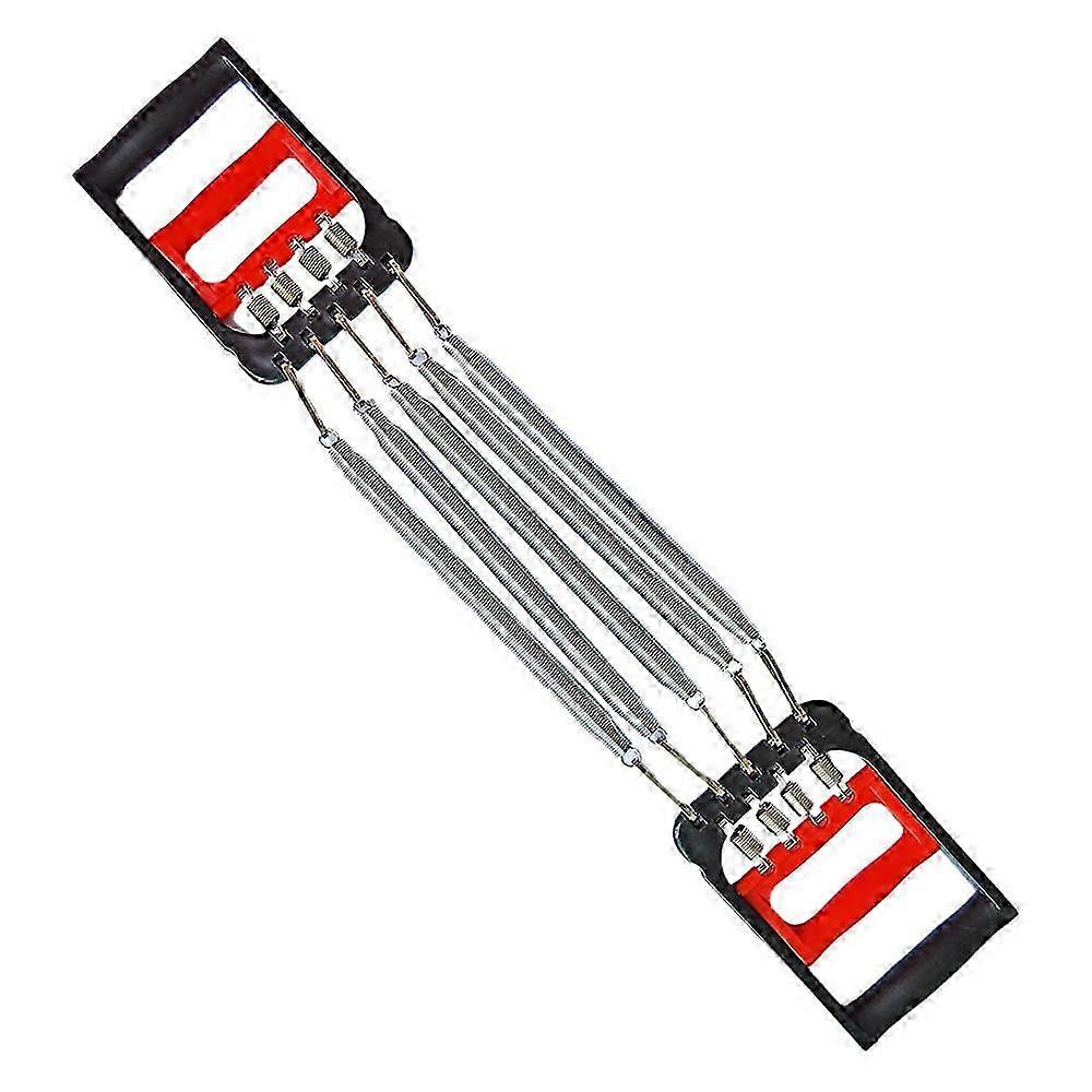 Spring Chest Expander - 5 ενισχυτής λαβής χεριών μεταλλικών ελατηρίων για γυμναστική στο σπίτι