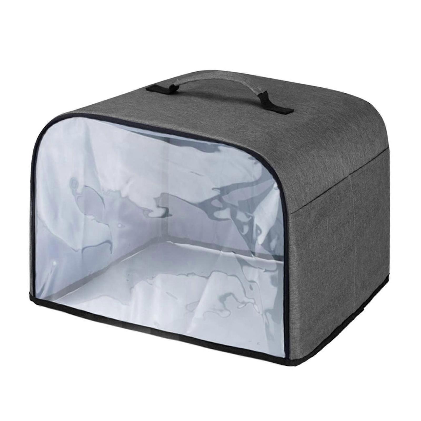 Household Grill Dust Cover with Storage Pockets for Slice Bread Bread Bread