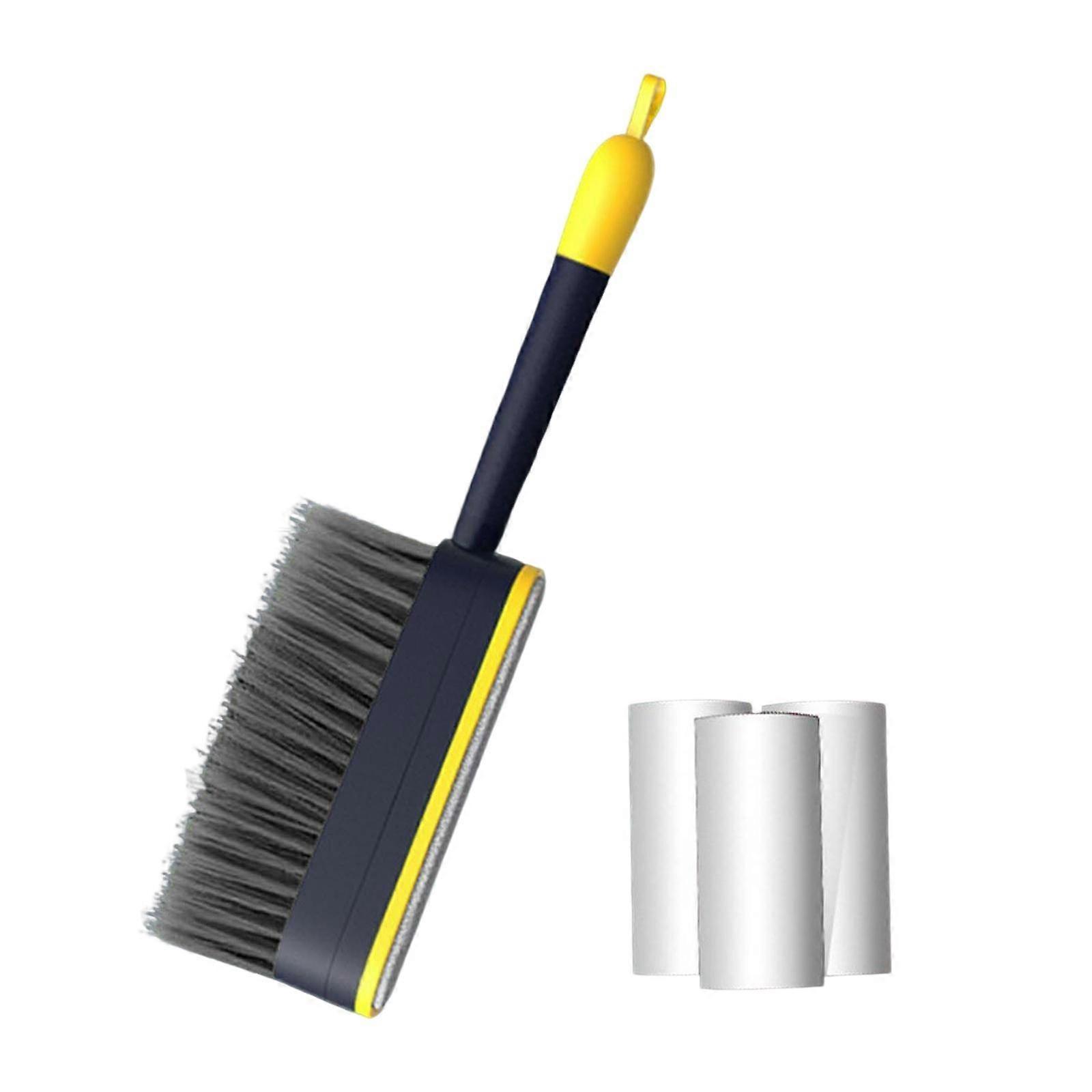 Fuzz Remover Oboustranný prachový kartáč na nábytek Domácí Chlupy Ponožky Tkaný Kabát