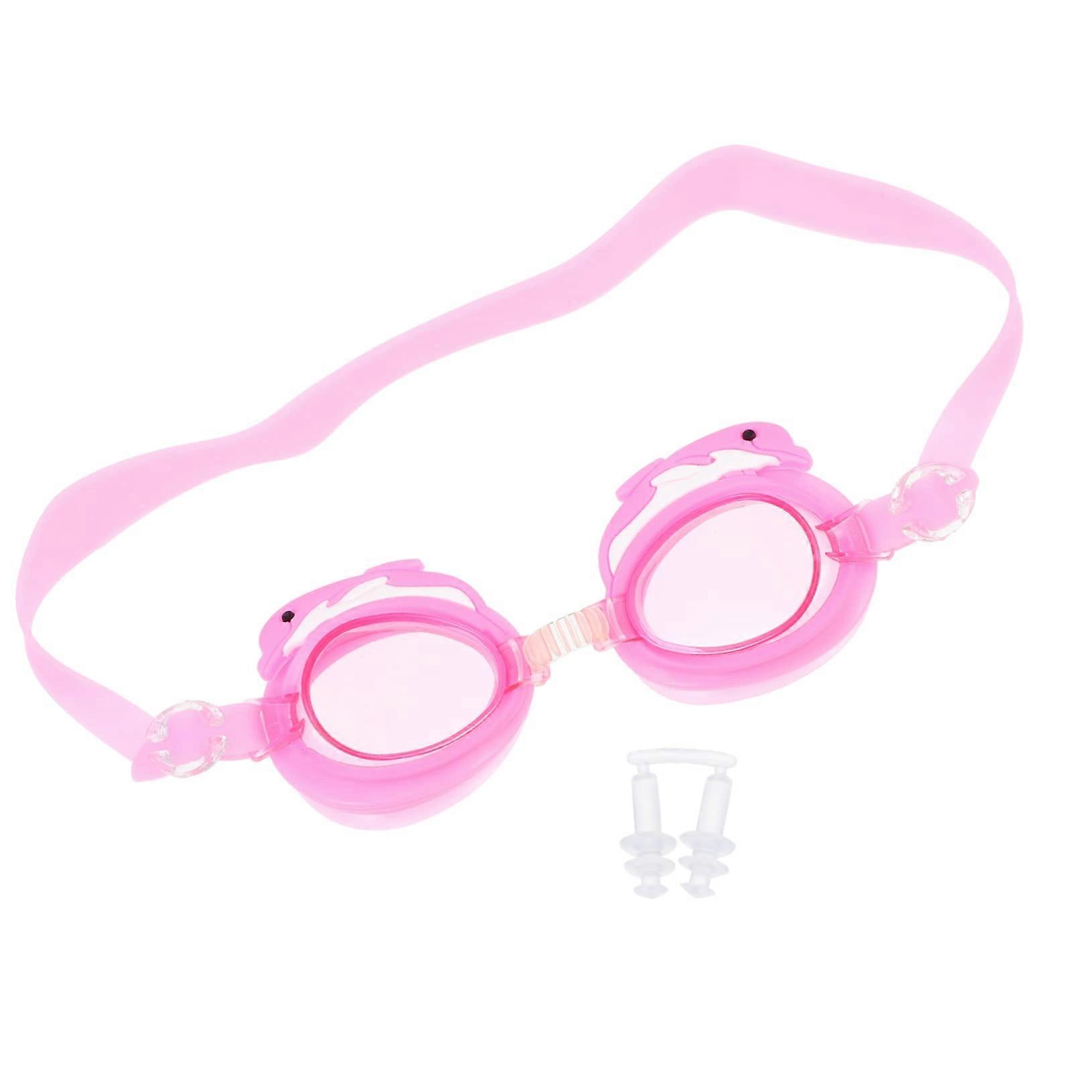 Waterproof Fog Swimming Goggles With Adjustable Strap Cartoon Style Kids Goggles For Fun In Water And Clear Vision
