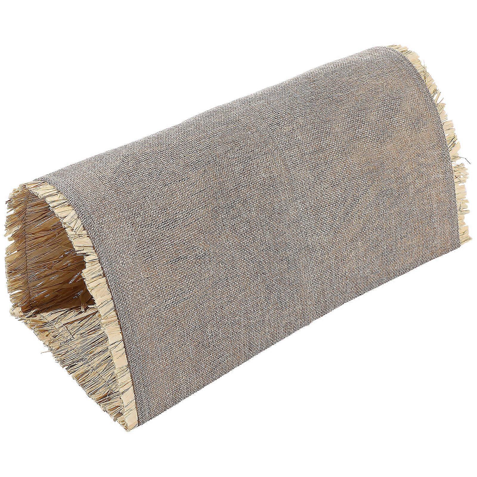 Pet Sleeping Nest Bunny Grass Composite Material Light Brown Safe for YearRound Use 7.8 Inches