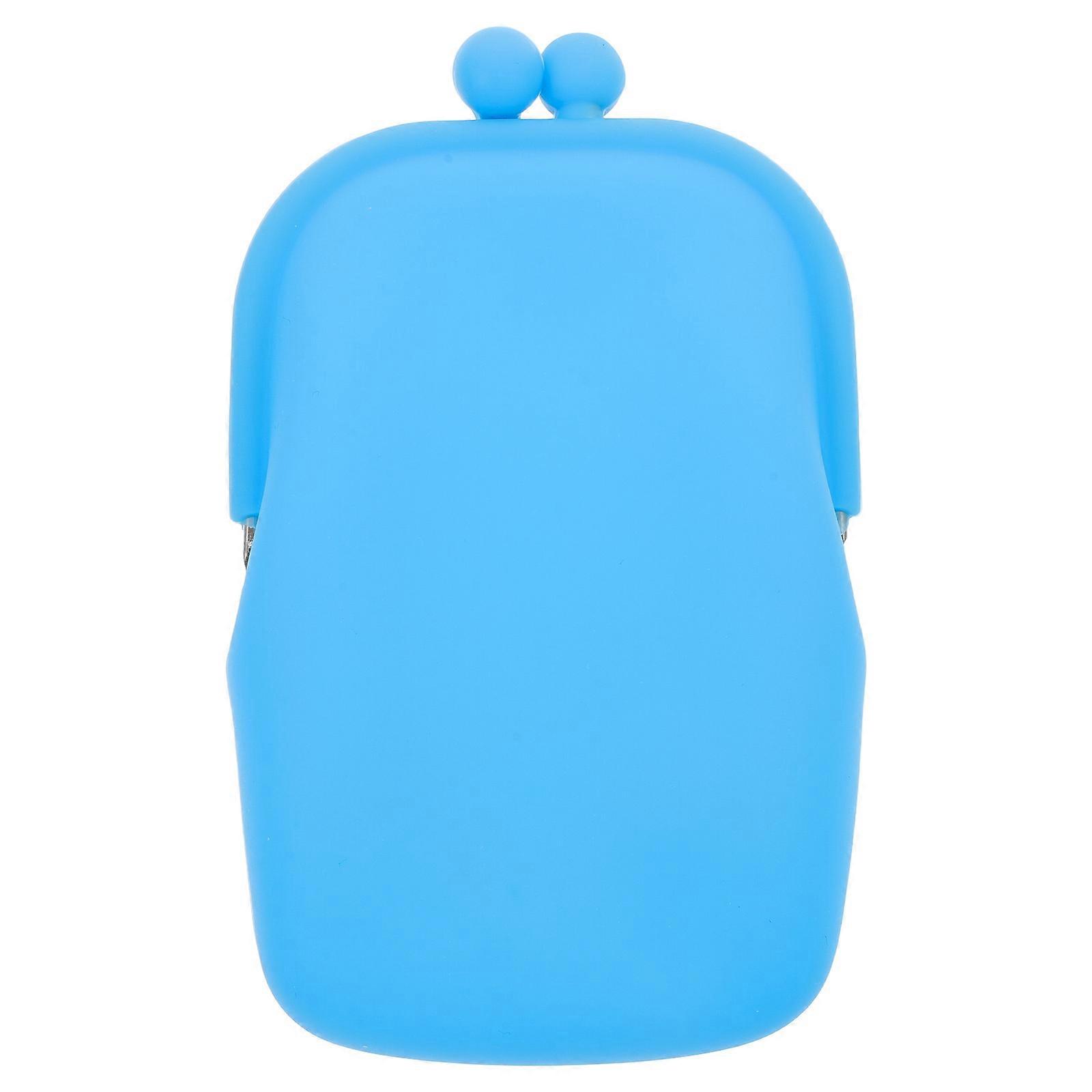 Small Silicone Storage Pouch, Keeps Coins Organized, Lightweight and Comfortable to Carry