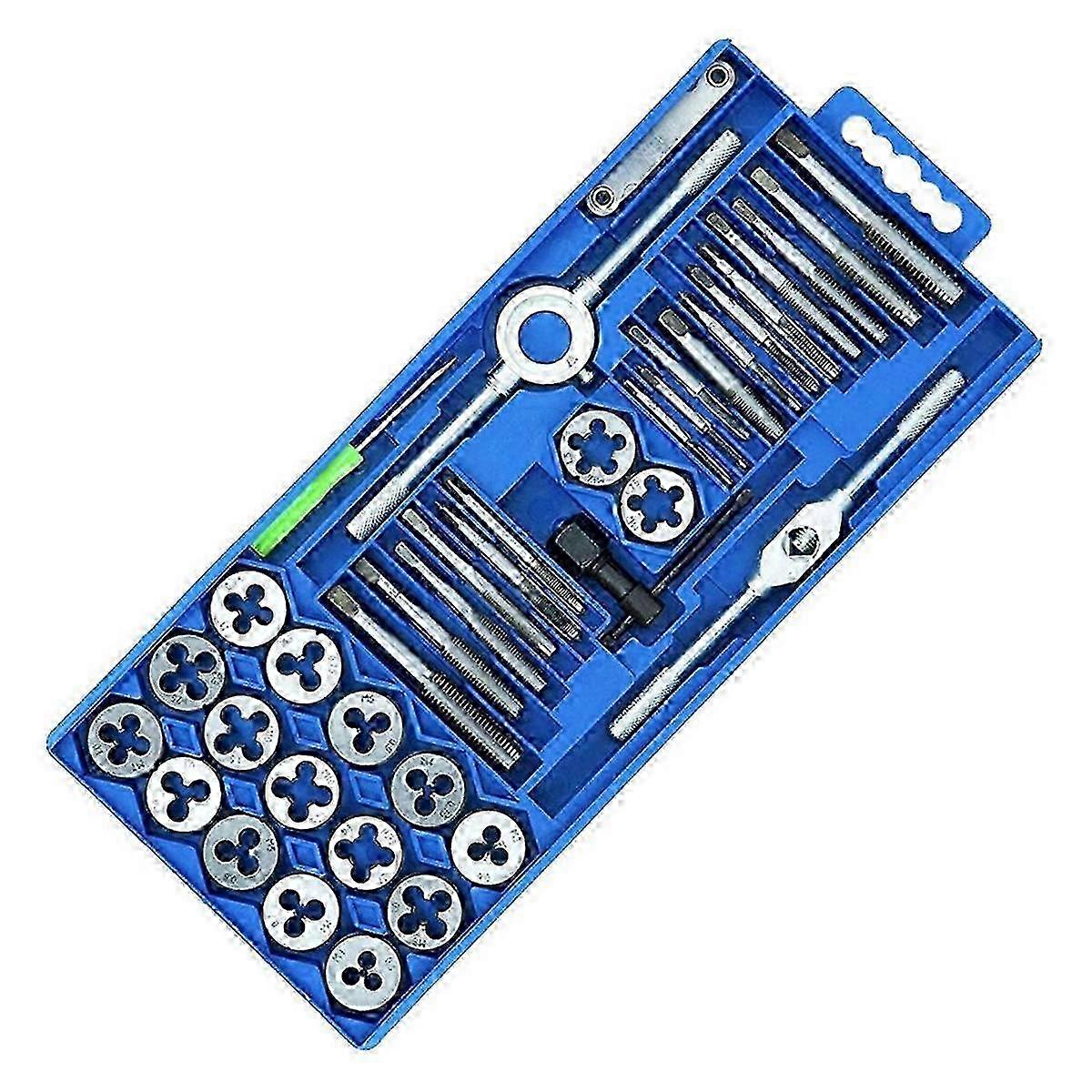 Thread Cutting Kit 40Pcs Metric Tap Die Set with Shell (Small Frame) SZRH A-V