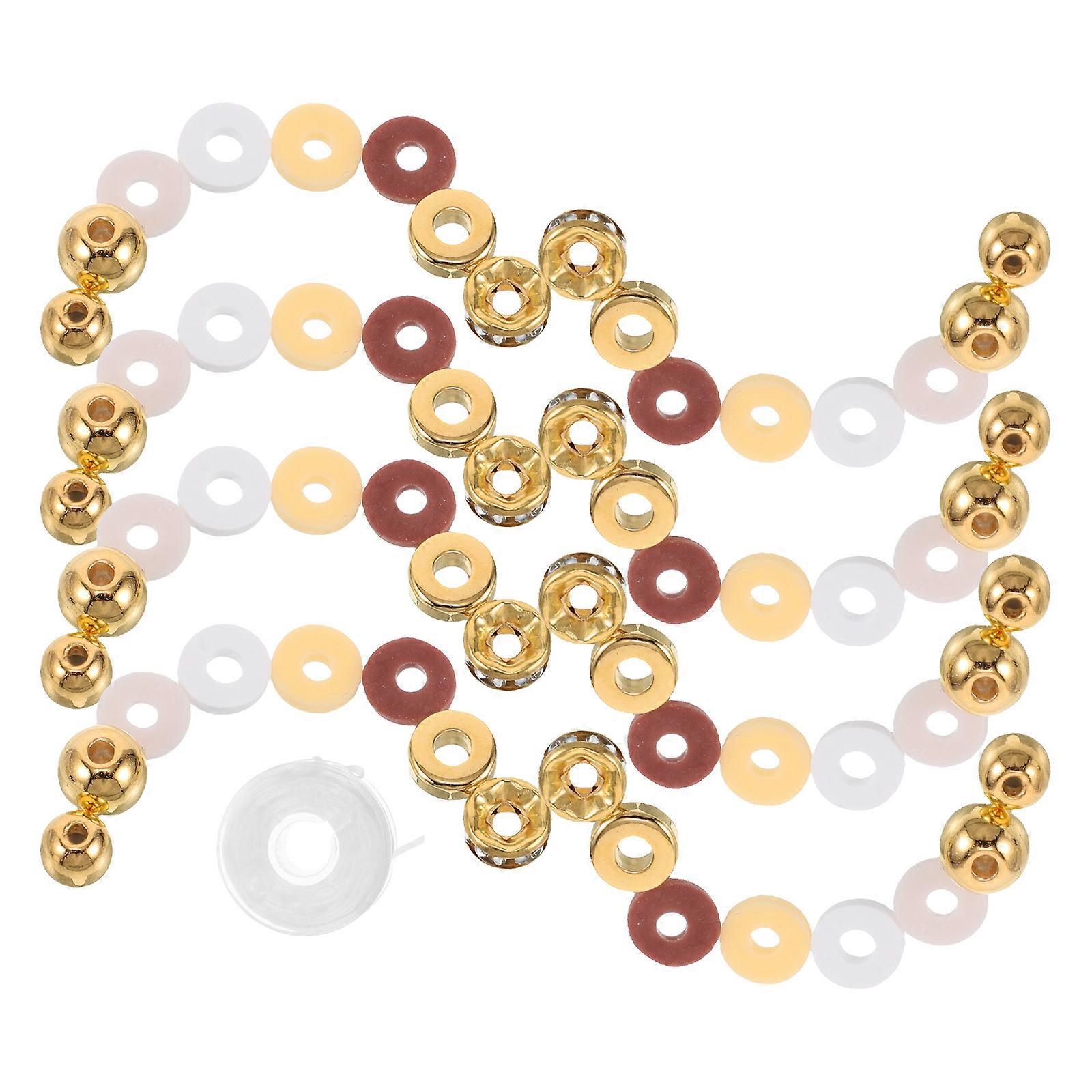 Polymer Clay Beads Multi for DIY Bracelet Making Kit with Endless Design Possibilities