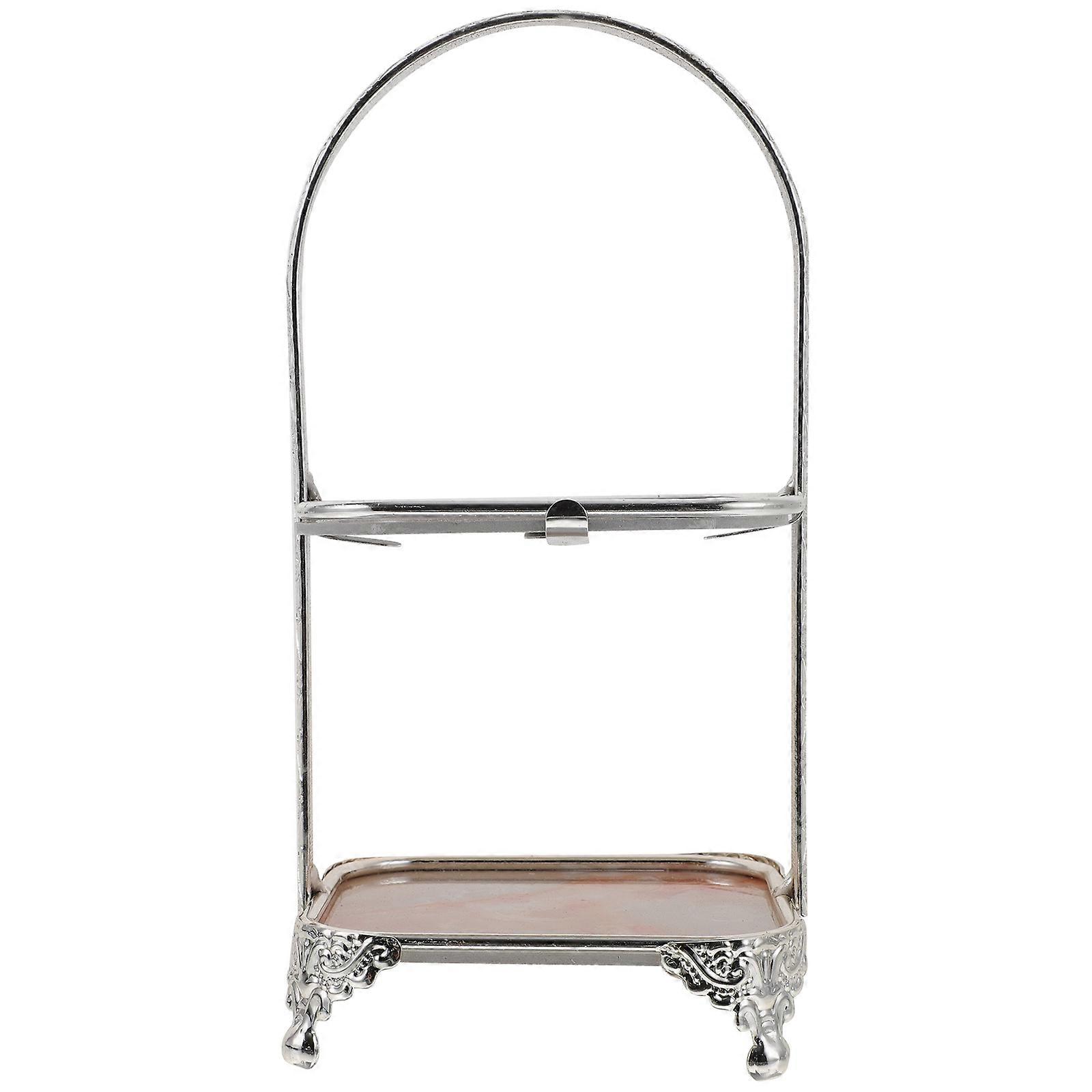 Elegant Reusable Multi Layer Square Cake Stand for Weddings, Parties & Home – Ideal for Desserts, Fruits, and Snacks Serving