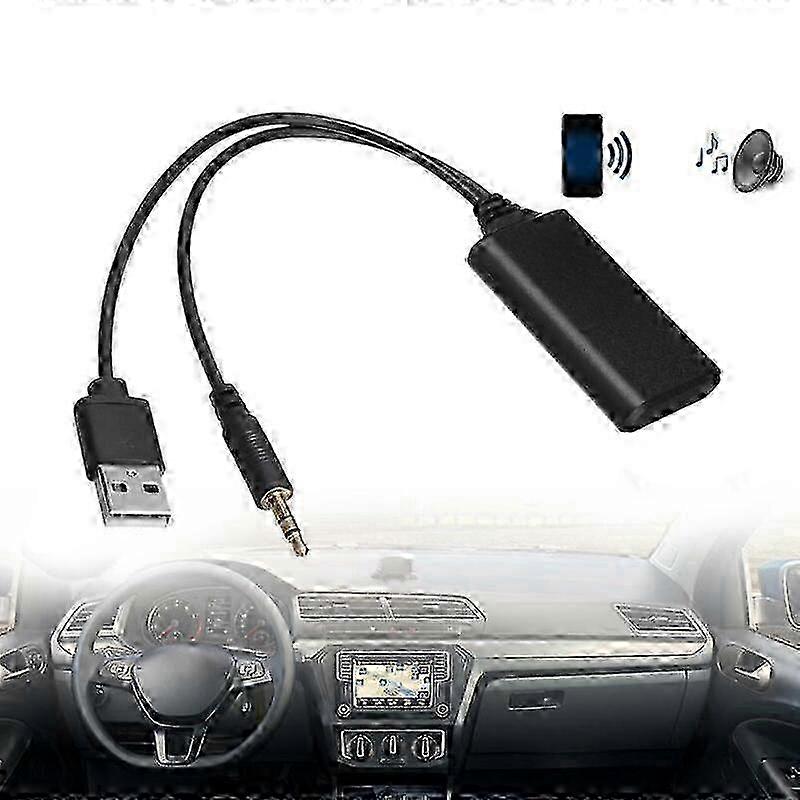 Car AUX Bluetooth compatible audio cable for BMW E90 E91 E92 E93 SZRH