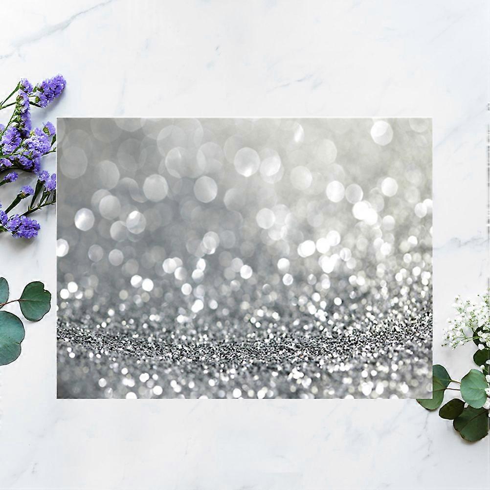 Silver Facula Backdrop Cloth for Photography, Video Shoots & Events Durable Professional Studio Background Material for All Skill Levels