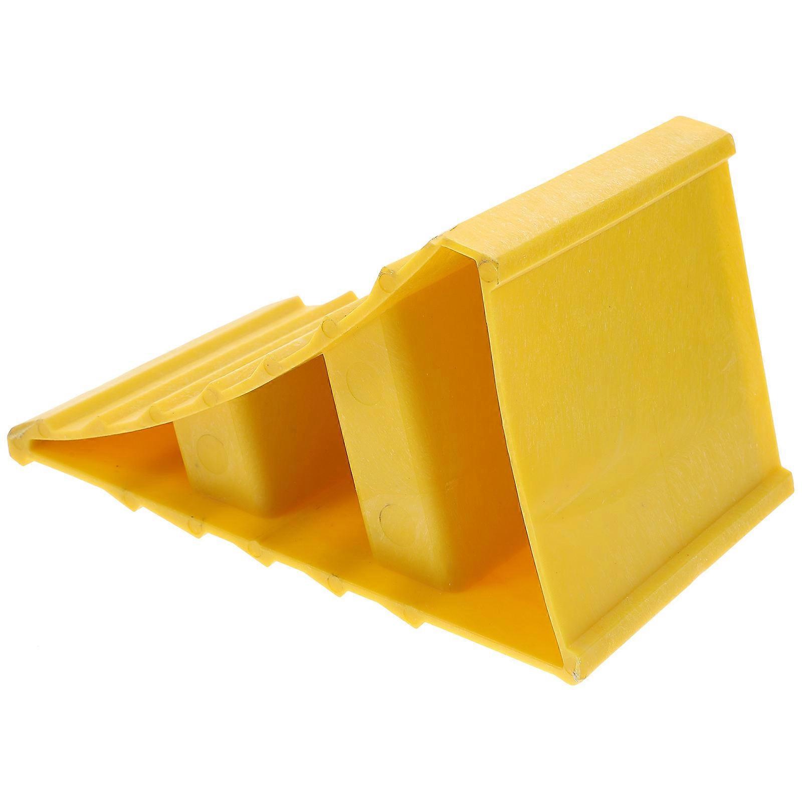 自動車、トレーラー、バイク、トラック用のヘビーデューティー車両チョックホイールストッパーブロック