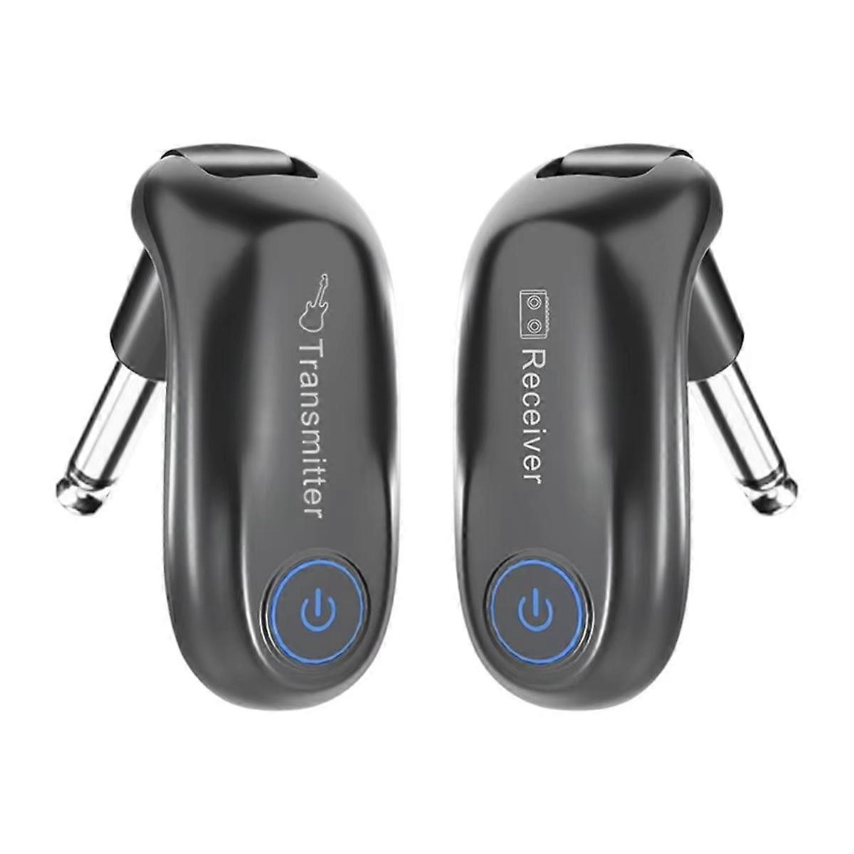 Wireless Transceiver Guitar System Clear Sound Reproduction 30 Meters Transmission for Rehearsal Stage Performance A