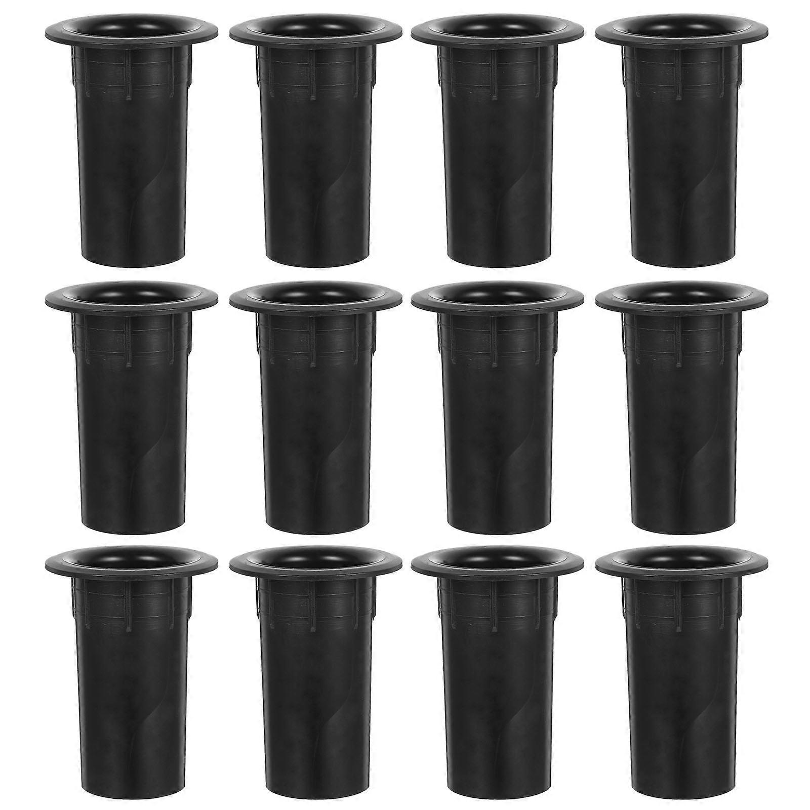 12 Pcs Plastic Speaker Port Tubes Replacement for Subwoofer Air Outlet – Easy Installation, Enhanced Sound Quality for Home, Portable, and Car