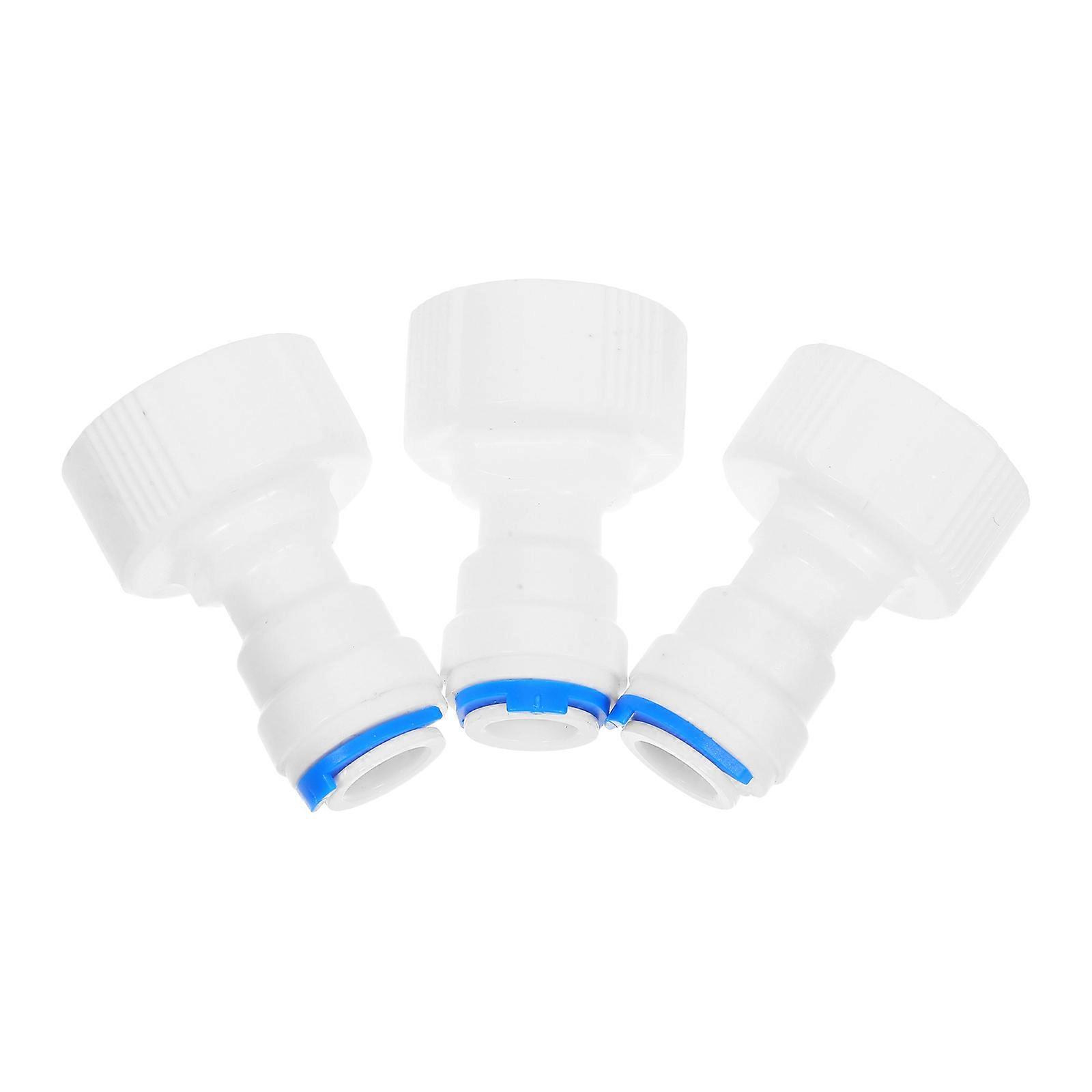 Pipe To Hose Fittings Hose Thread Connector Quick Connect Hose Fittings Thread Adapter For Garden Pipe Water Systems 3Pcs