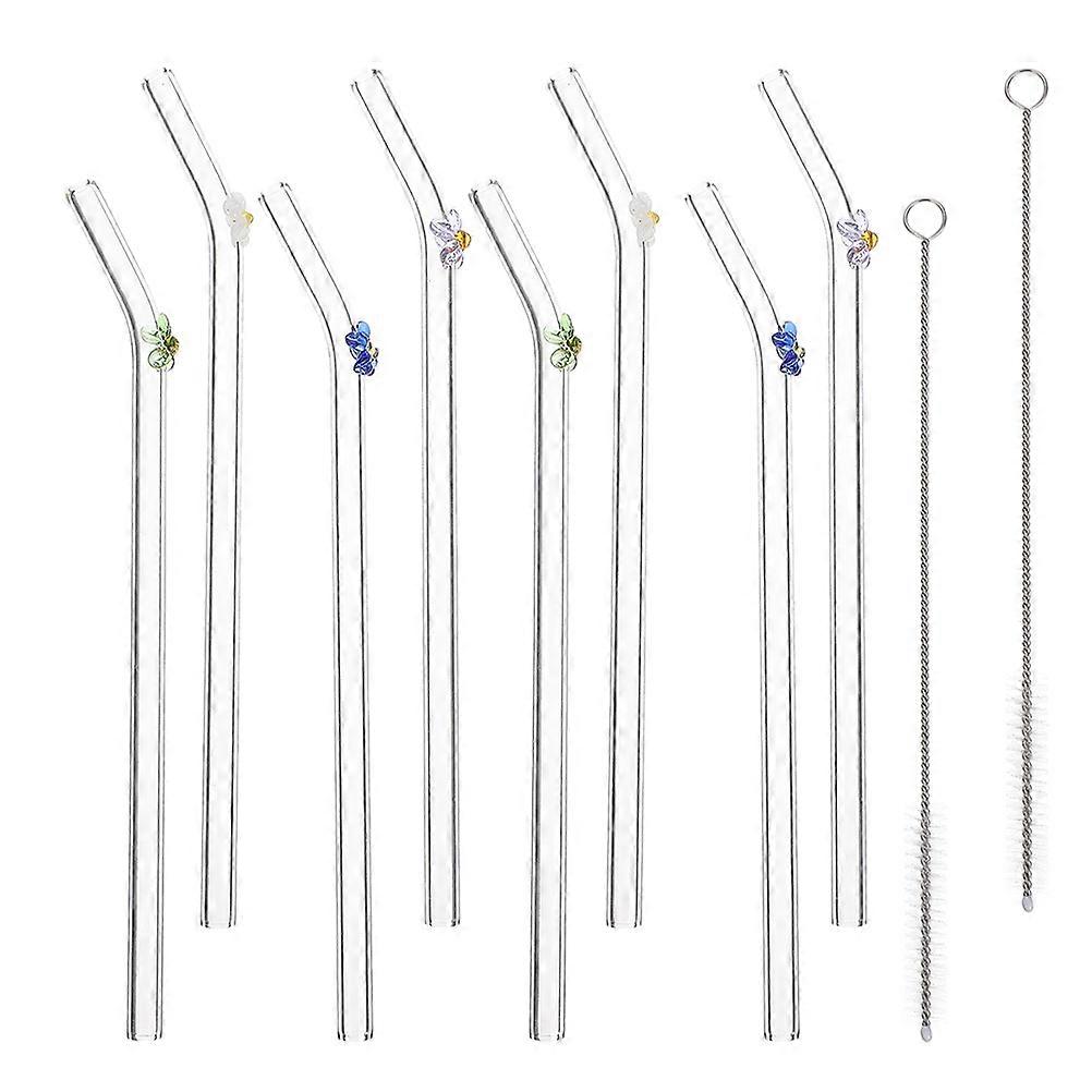 Beverage Straw Reusable Drinking Straws with Cleaning Brush 1 Family Reunions
