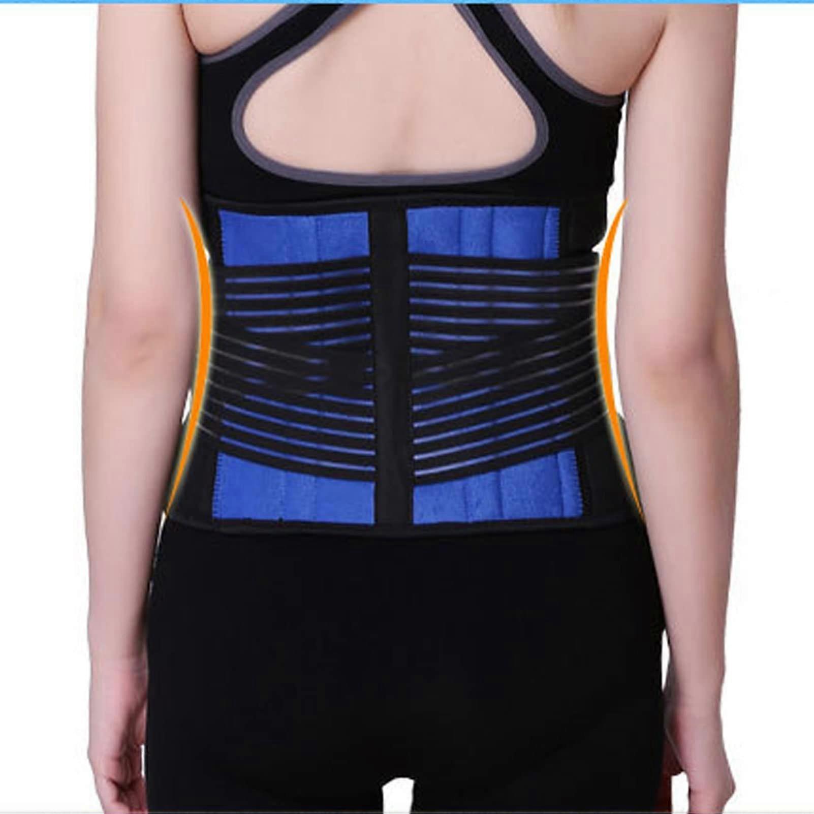 Back Support Belt For Lifting Sciatica Scoliosis Herniated Disc Lower Back With Removable Ergonomic Corrector Men 4XL