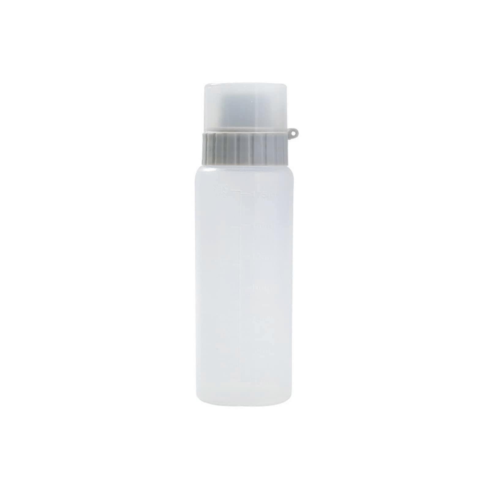 Squeeze Bottle with 5 Holes and Measurement Scale for Ketchup, Salad Dressing, and Spices, 500ml Capacity