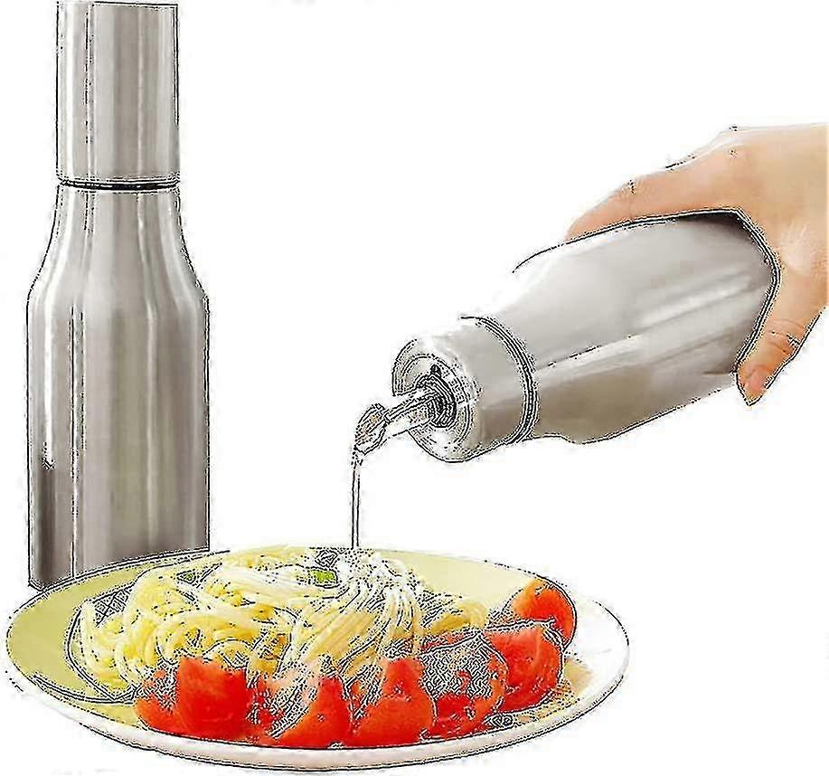 Rustfrit stål 750 ml olie- og eddikedispenser - lækagesikker beholder