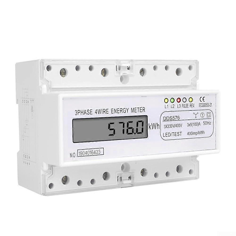 capacity digital power meter for accurate measurement of power consumption in various settings