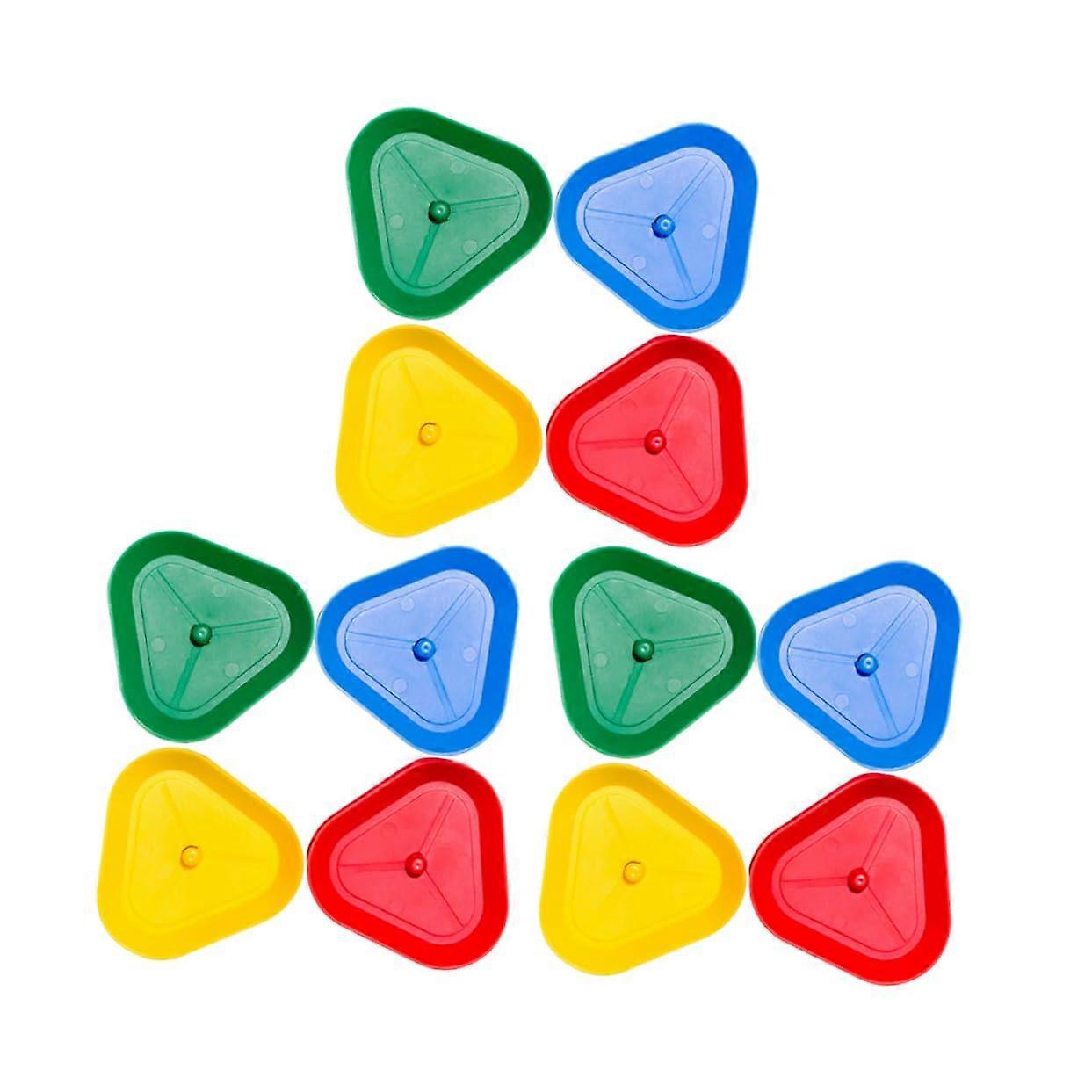 12Piece Poker Card Holders Reusable Stands for Cards Practical Poker Accessories for Seniors Stable and Secure for Games