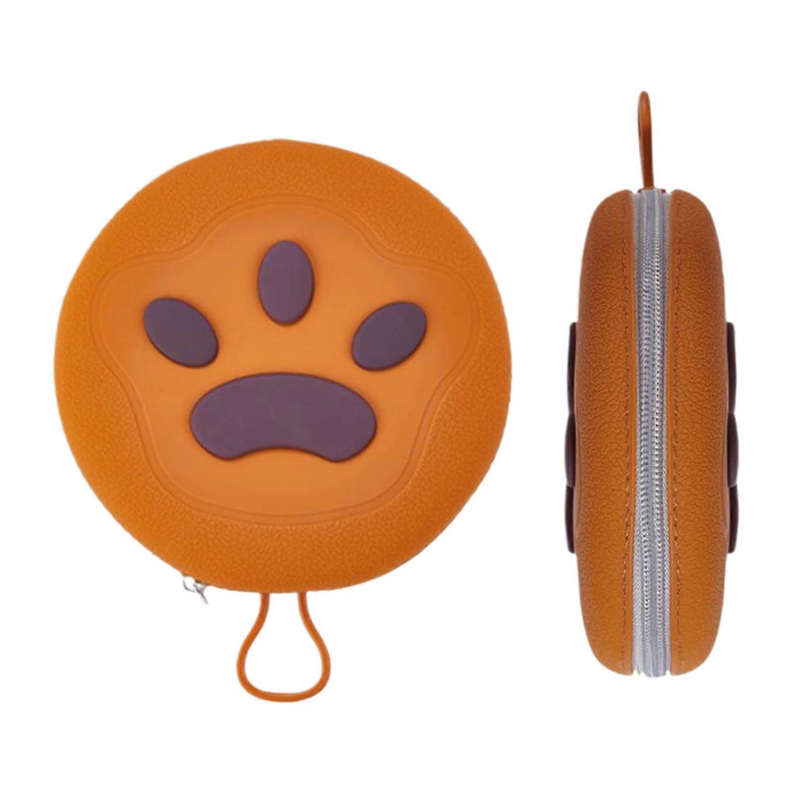 Portable Dog Bowl, Collapsible Pet Food Container - 2-in-1 Lightweight Silicone Travel Bowl, Leak-Proof and Foldable