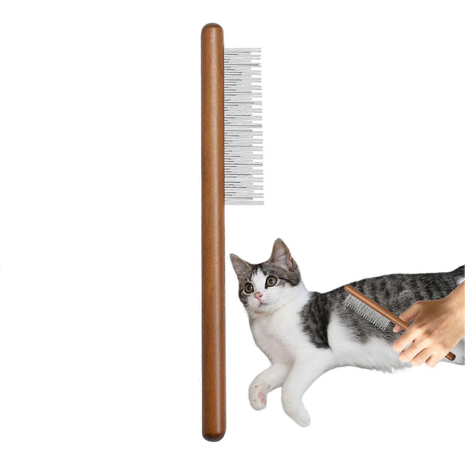 Dematting Comb for Pets, Lightweight Portable Hair Remover for Puppies, Kittens, and Small Animals, Shedding Tool