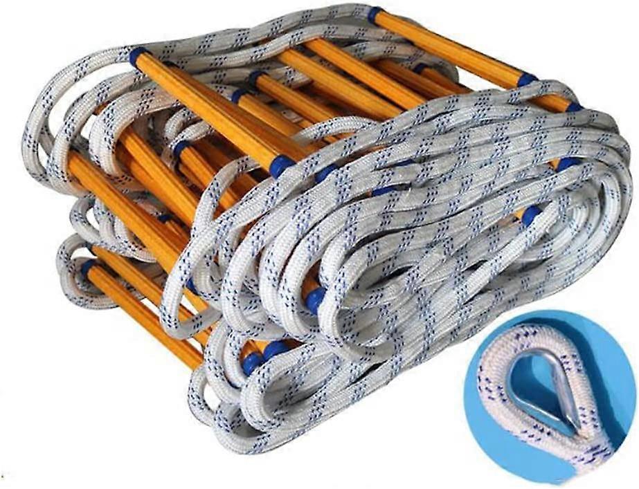 Folding ladder, fire escape ladders, fire ladder, 26 story fire rescue ladder, flameretardant