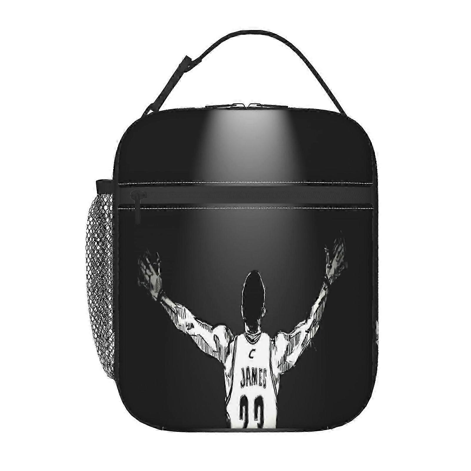 y112 LeBron James Lunch Bag Solar-Powered Version, USB Charging Port for Mobile Devices During Outdoor Activities n112