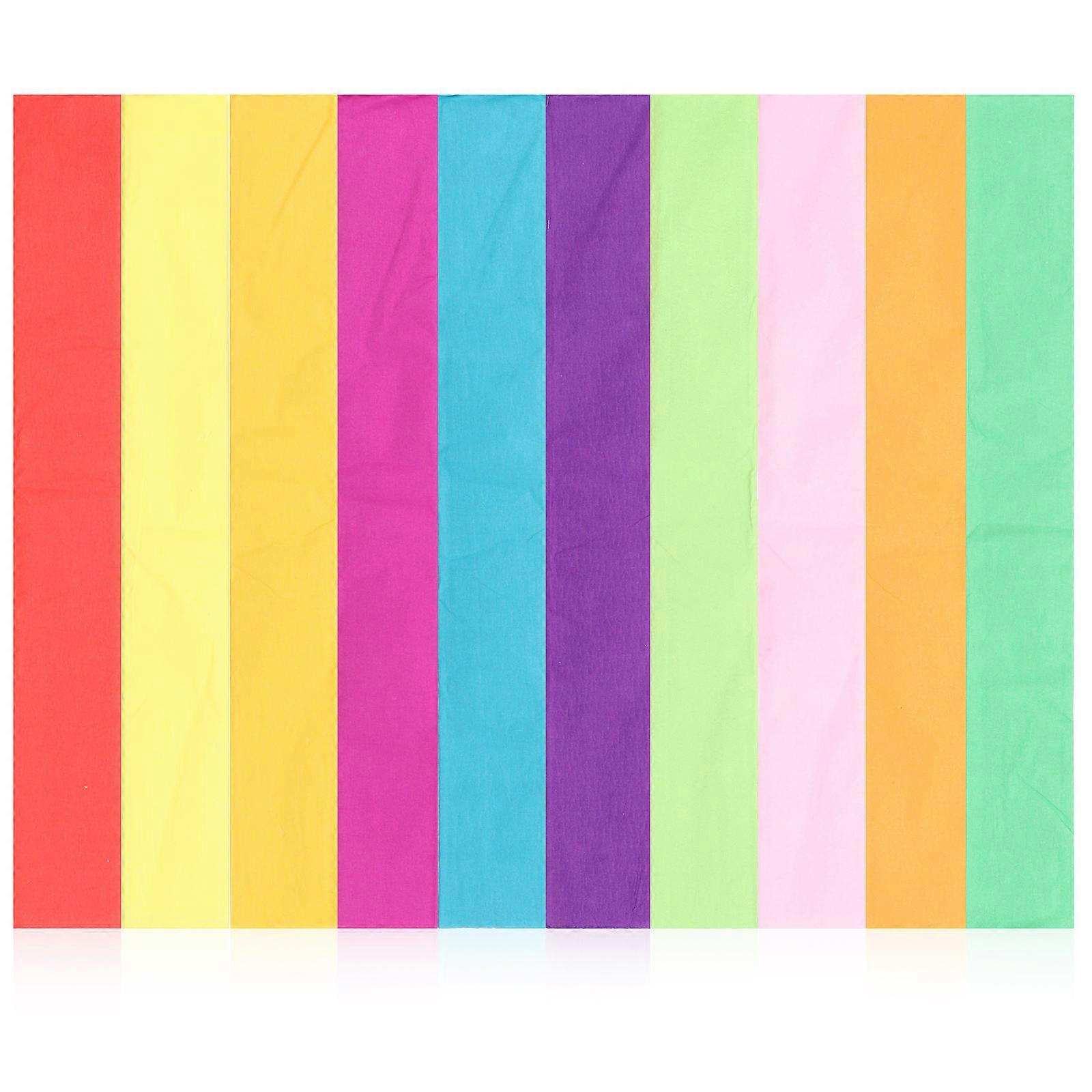 Floral Folding Paper Origami Paper Indoor Party Outdoor Party 10 Colors 20 Sheets