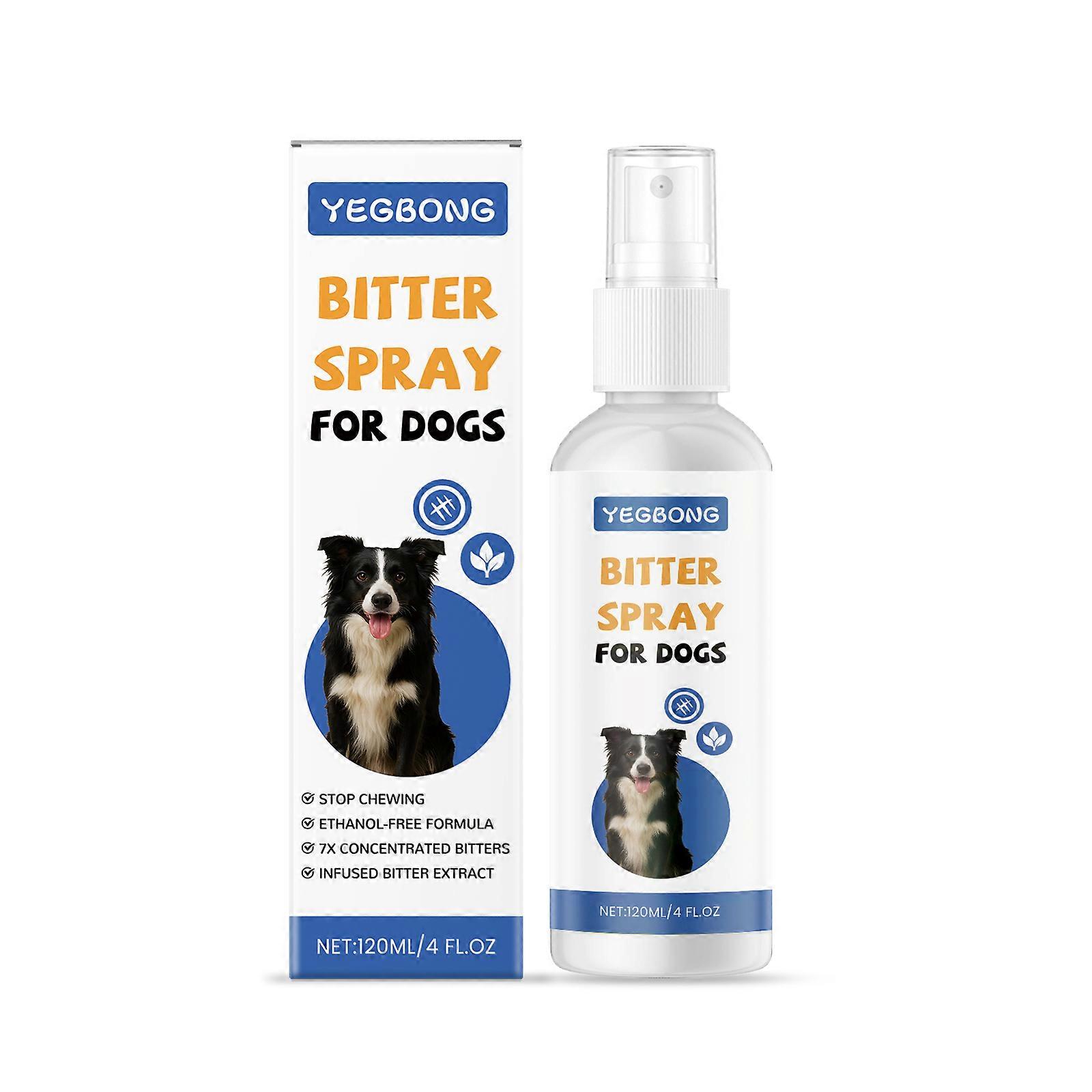 Anti-Chewing Dog Spray - Safe, Effective Bitter Training Solution to Stop Biting & Licking