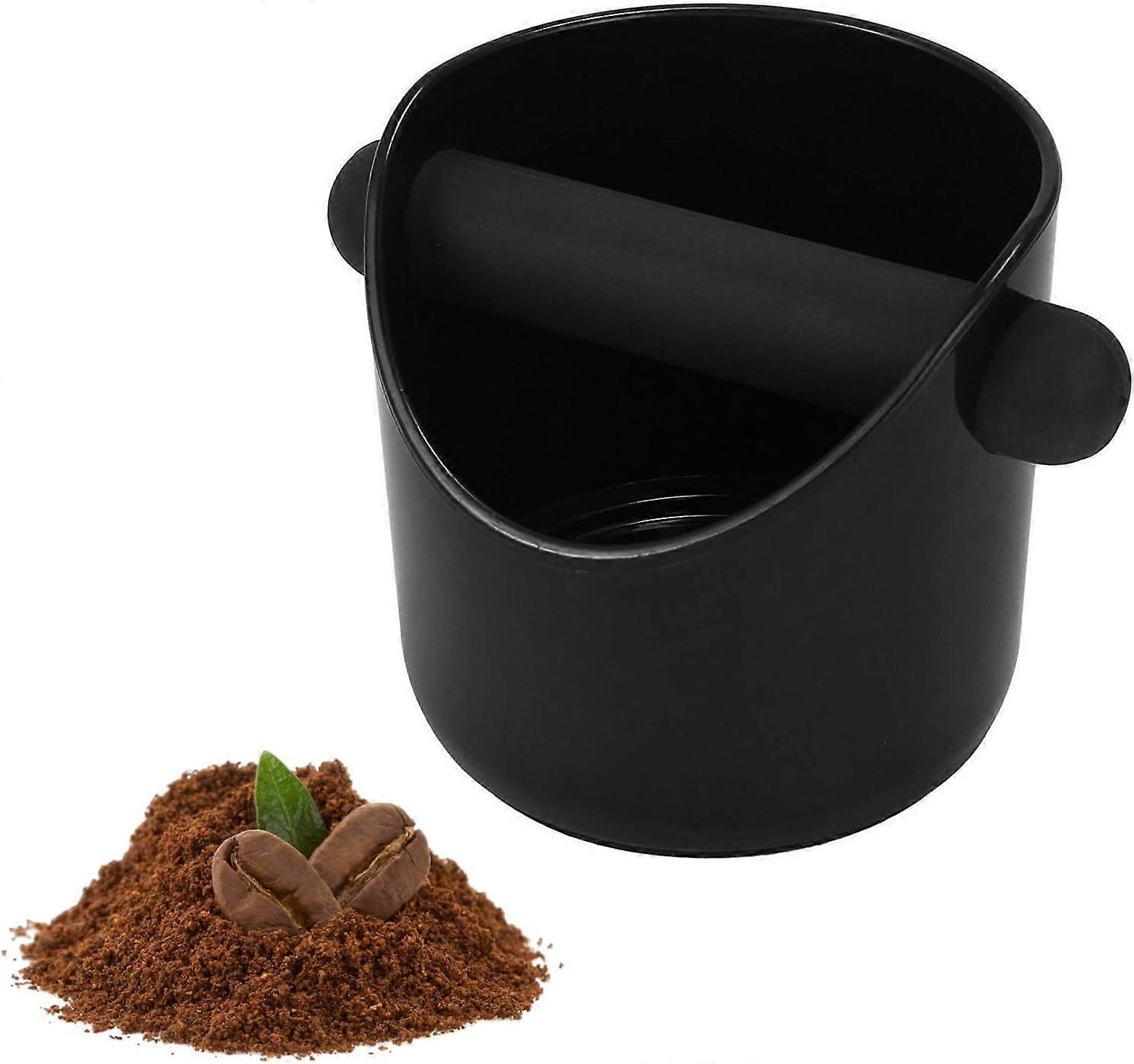 AURA Coffee Knock Box ,Espresso Coffee Grounds Knock Box ,ABS Non Slip Shock Absorbent Knock Box ,with Removable Knock Bar