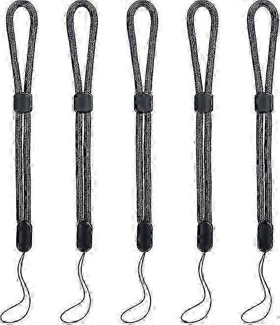 5PCS Handgelenk Lanyard, Hand Wrist Strap Lanyard, verstellbare Nylon Wristlet Straps - Gut