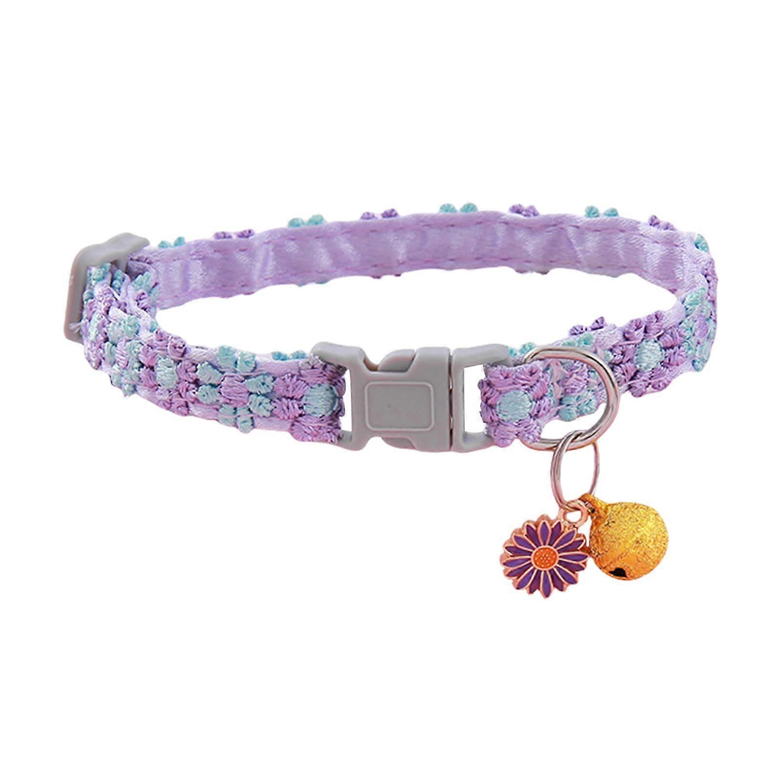 Safety Cat Collar with Quick Release, Adjustable Length with Tag, Pet Accessory for Small to Large Dogs and Puppies