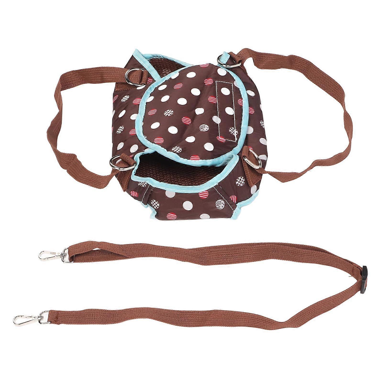 Support for dog assistance, Portable carrier for lifting the dog, Breathable dog carrier (S size) S size S size