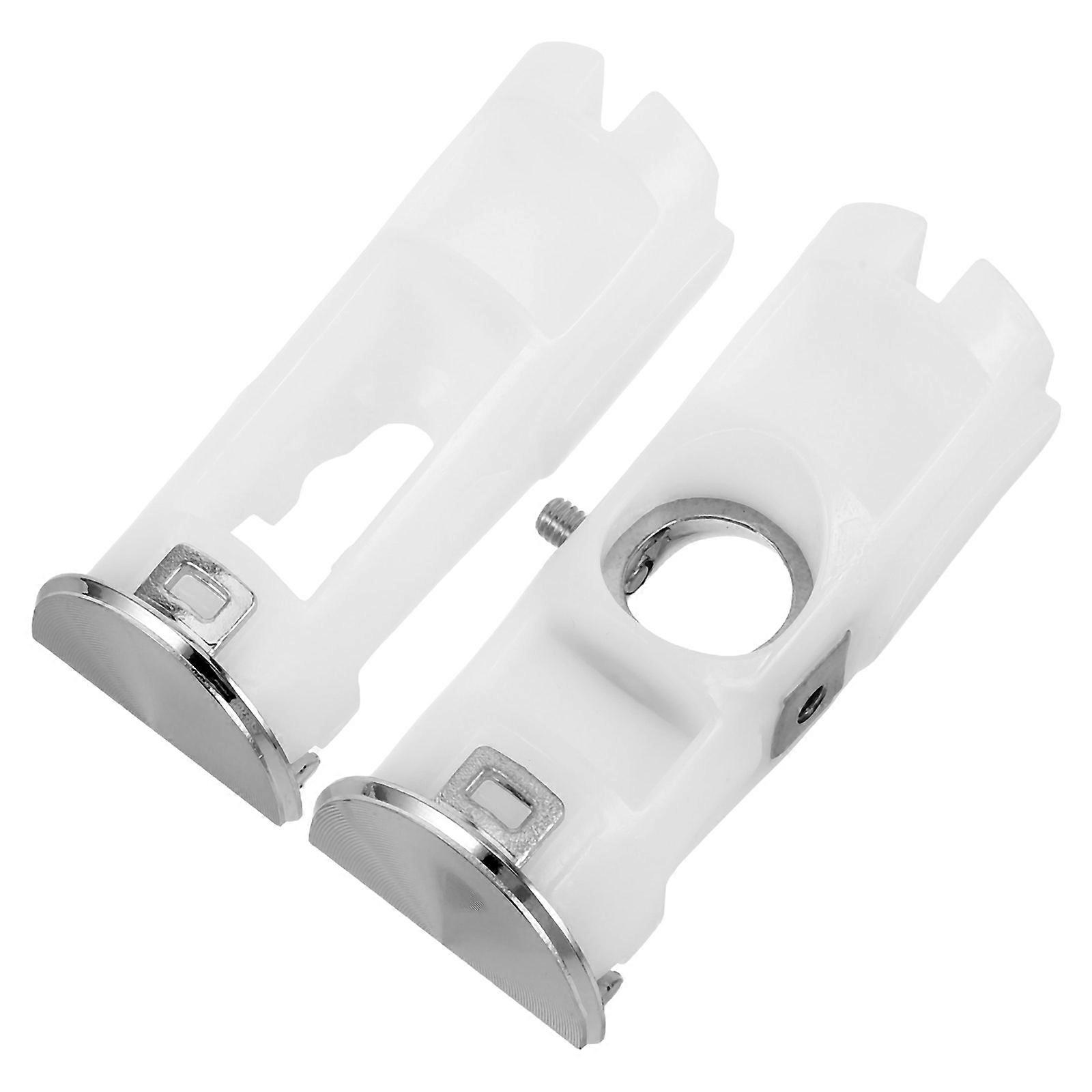 Freezer Handle Support Kit For Appliance Maintenance Rectangular Shape 6.50X2.50X1.50CM Versatile Design 2Pcs