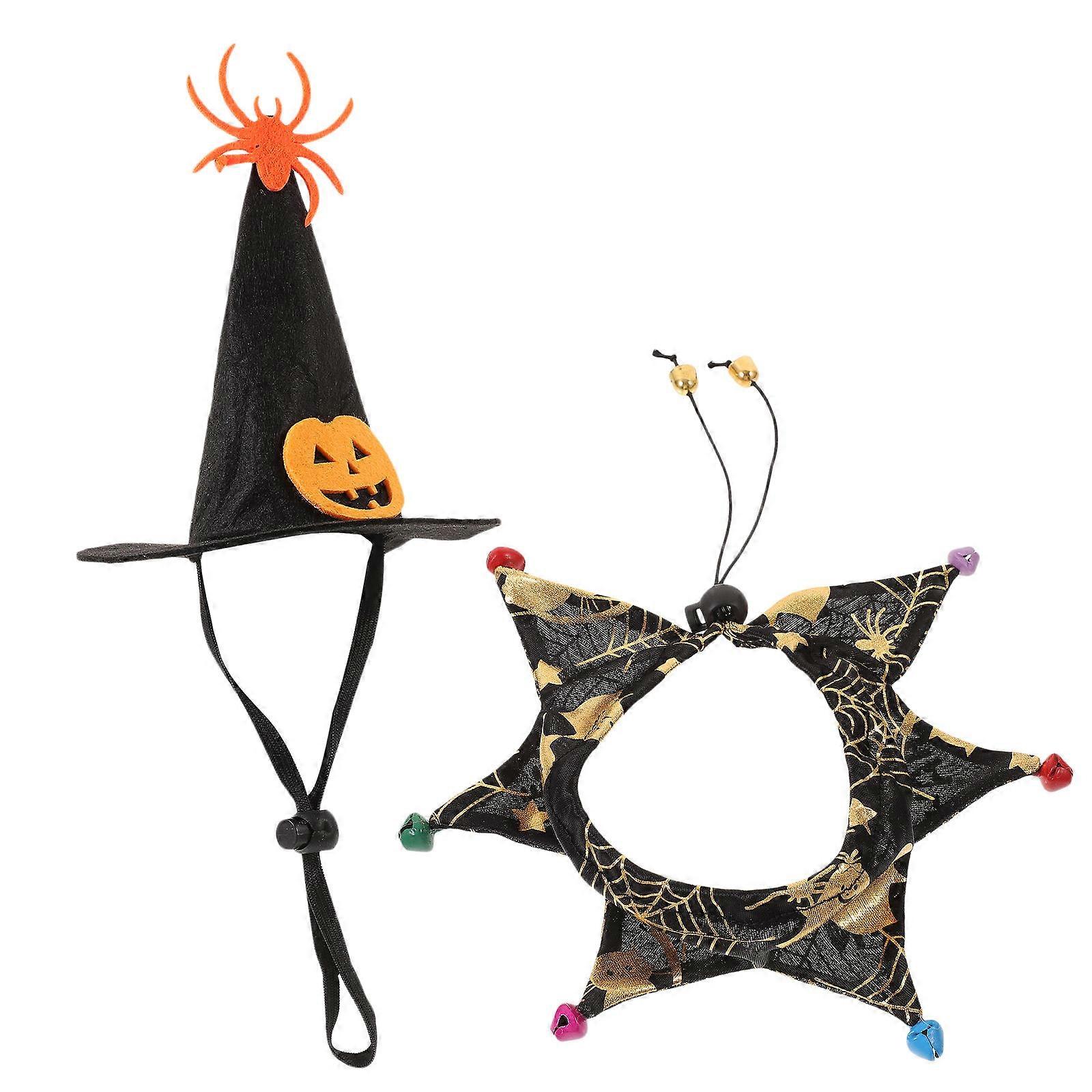 Festival Cat Costume Halloween Style Cosplay Event Polyester Collar Hat 1Set