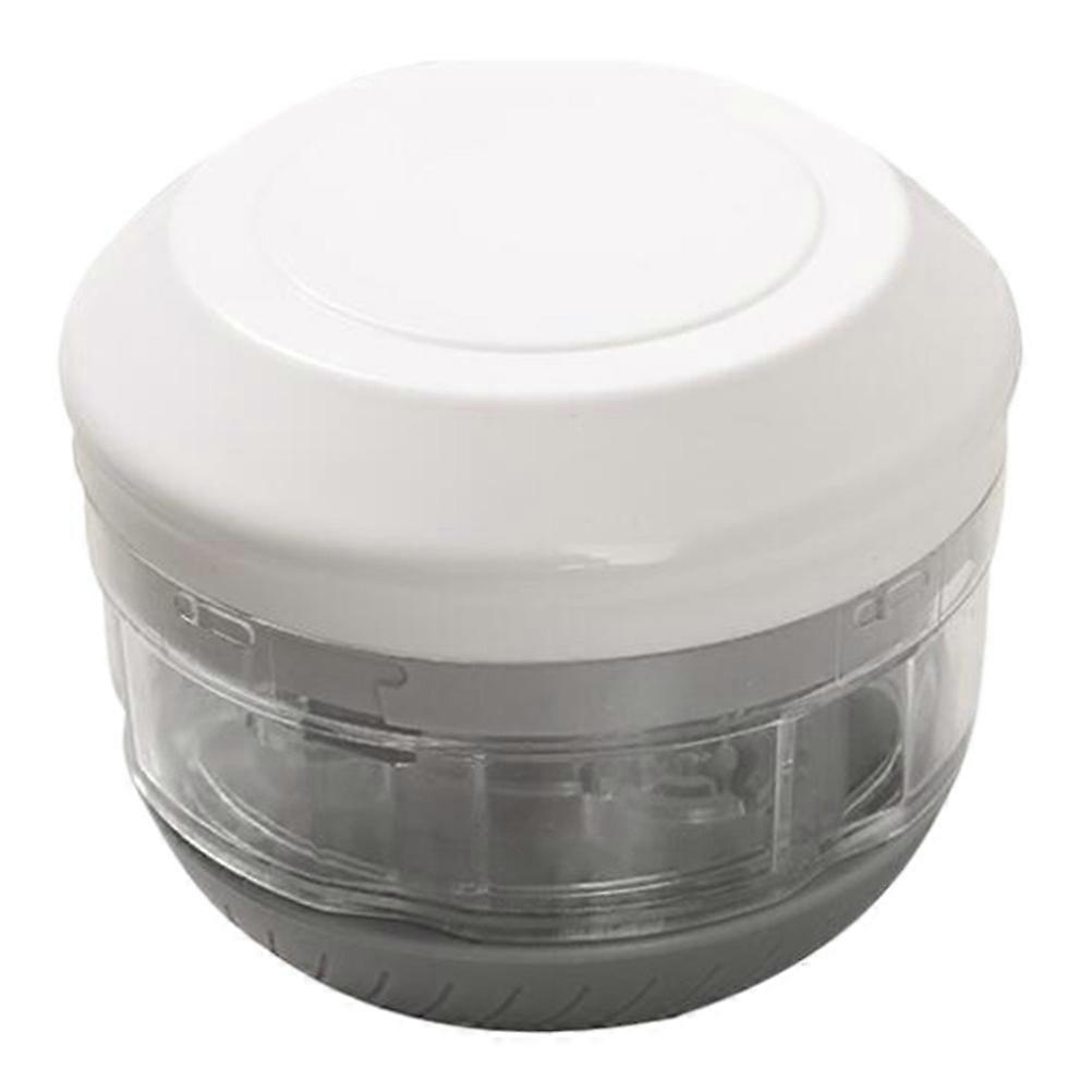 Grinding Garlic Press Garlic Stirrer Crushing Function White Color 10.5x8.5cm 1Pack