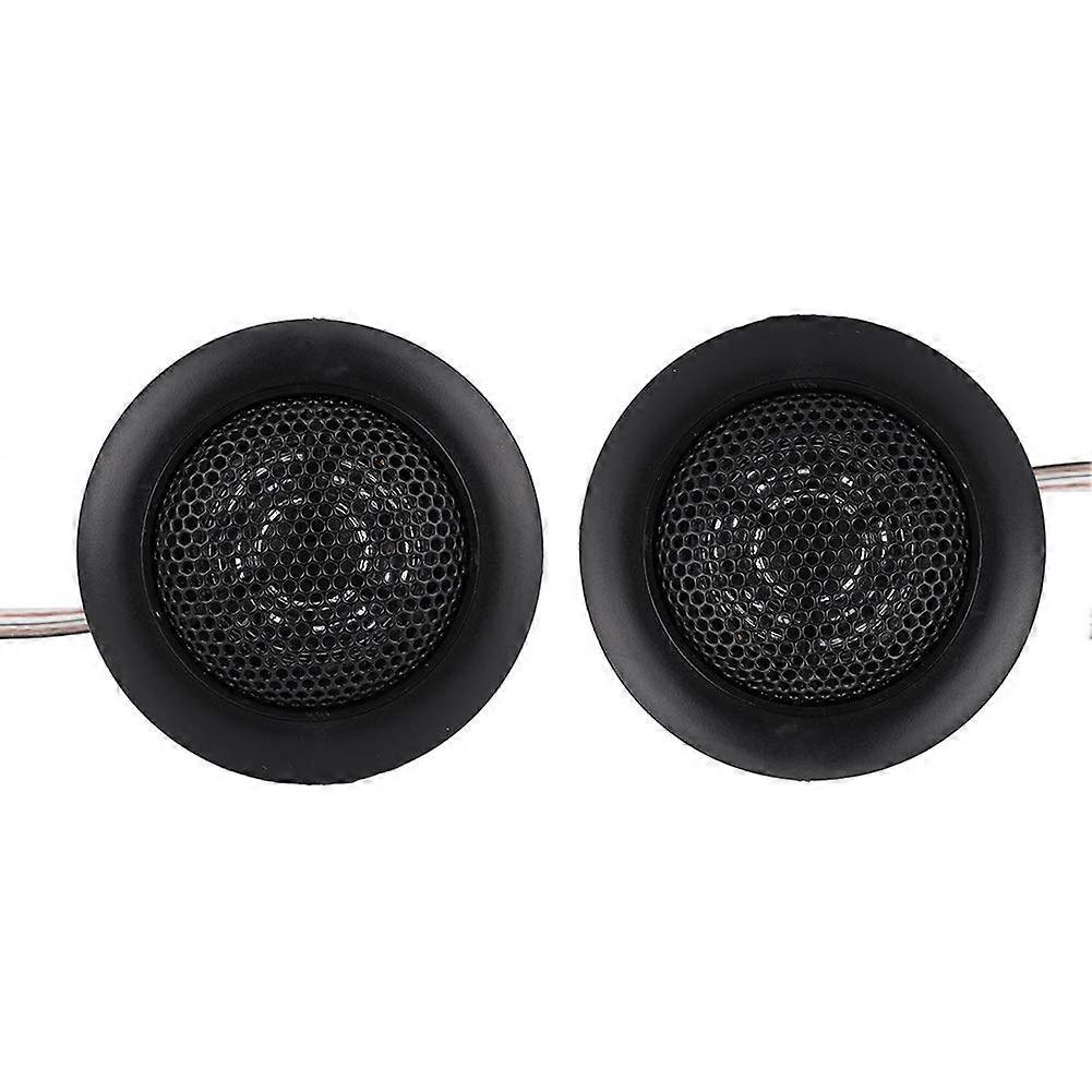 Car Audio Tweeter, 120W Dome, 12V DC, Black, Home Use Replacement Part For Car Audio Systems, Professional Use