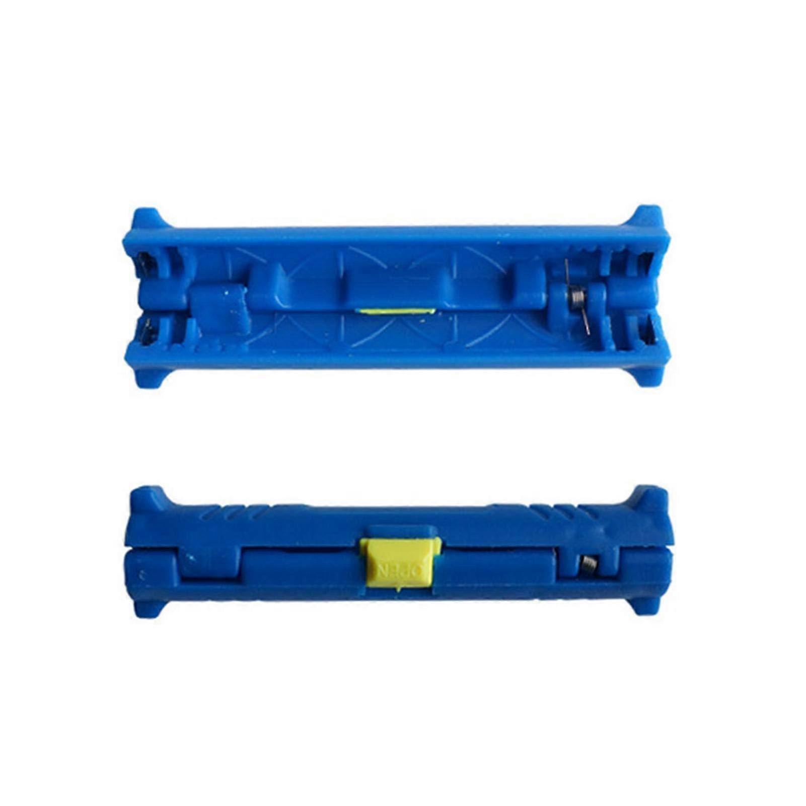 Wire Stripper Machine Multifunction Electric Wire Stripper Wire Stripper Tool Cable Stripper Tool for Cable Puller Tools 10.3 x 3 cm Blue