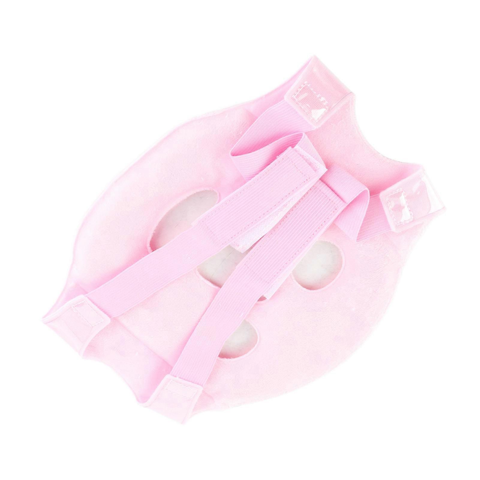 ゲルビーズフェイスマスクは、パフを再利用可能な冷湿布ジェルマスクを減らします 睡眠用