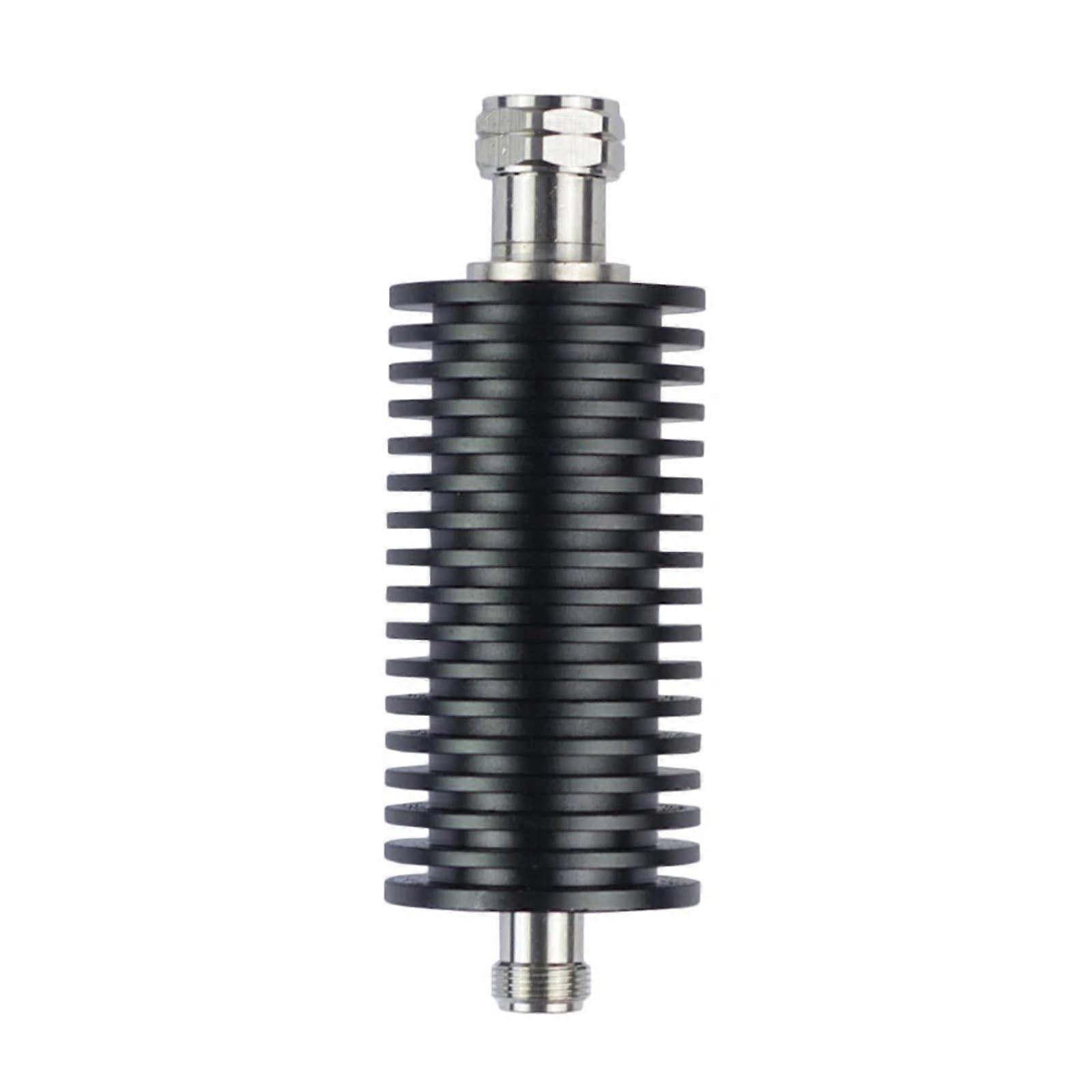 HF-Anschlüsse 50W 4.3-10 Mini-DIN Stecker auf N-Buchse Koaxial-Dämpfungsglied DC-3/4GHz 1-60 dB 60dB 4G Adapter