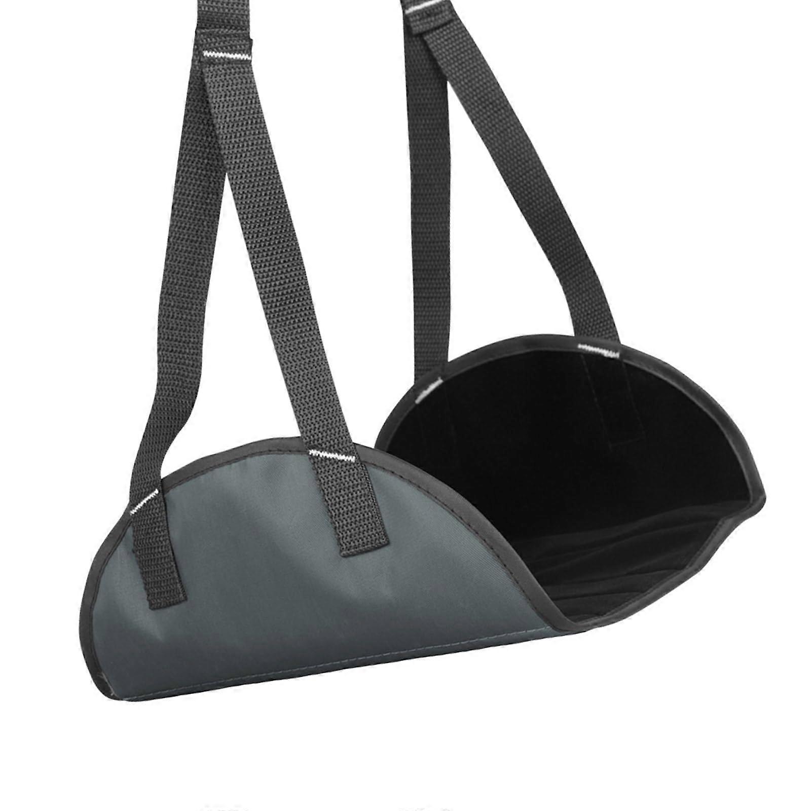 Ergonomic Footrest for Air Travel, Office, and Home Use - Lightweight Travel Hammock, Easy Setup, Practical Mesh Design