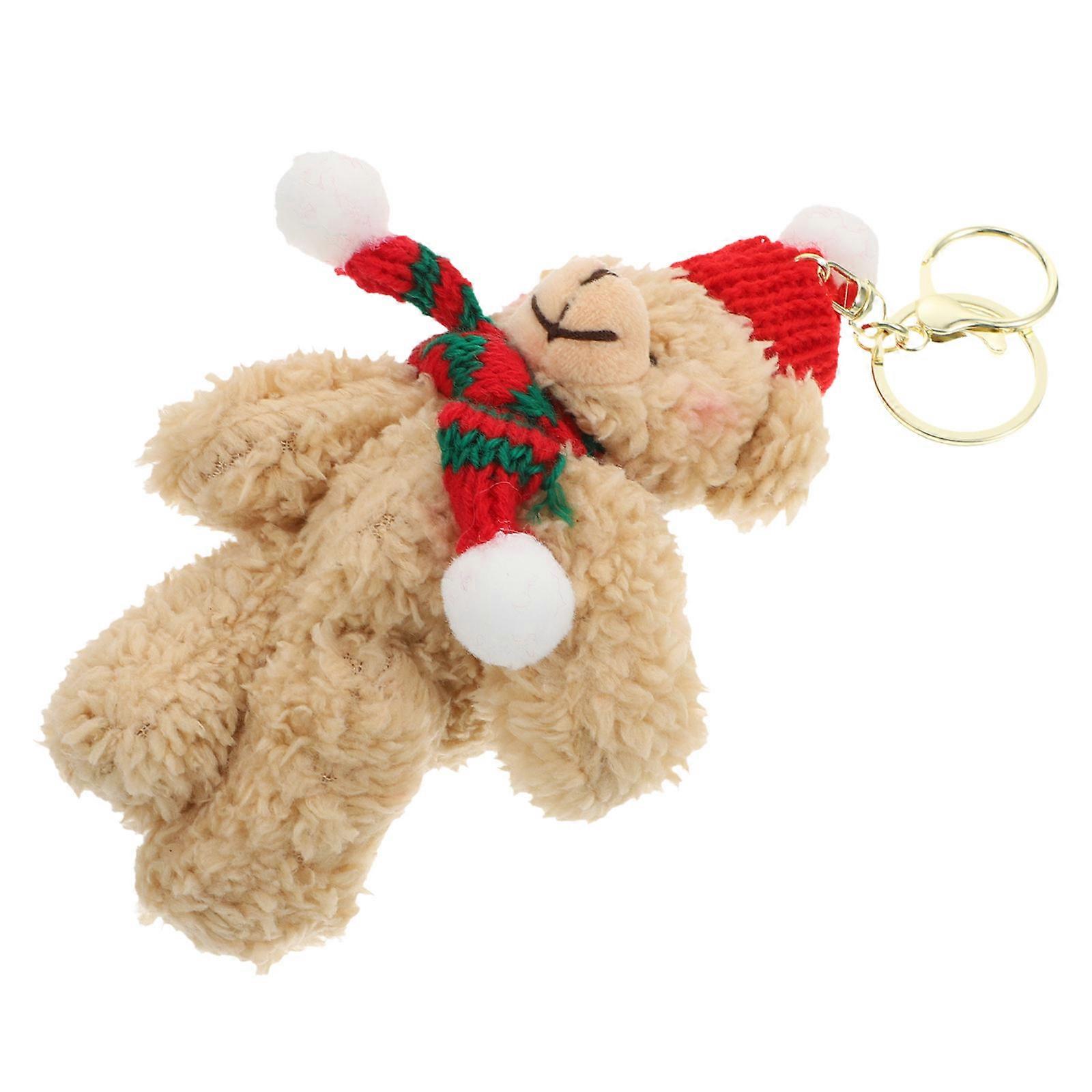 Bear Shaped Animal Design Stuffed Toy present For Family Everyday Use Red 1Pc